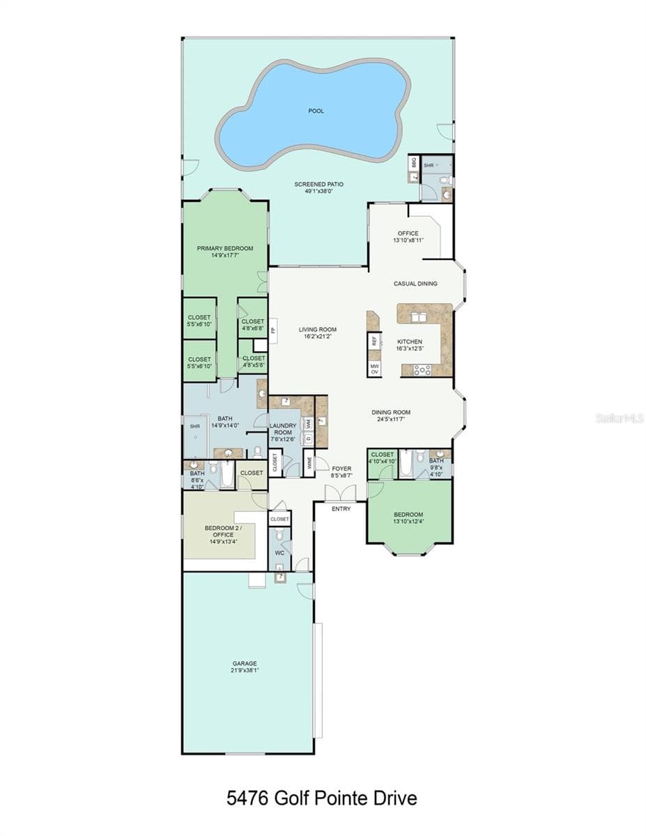 Single Family Residence at 5476 GOLF POINTE DR, SARASOTA, photo 63 of 74