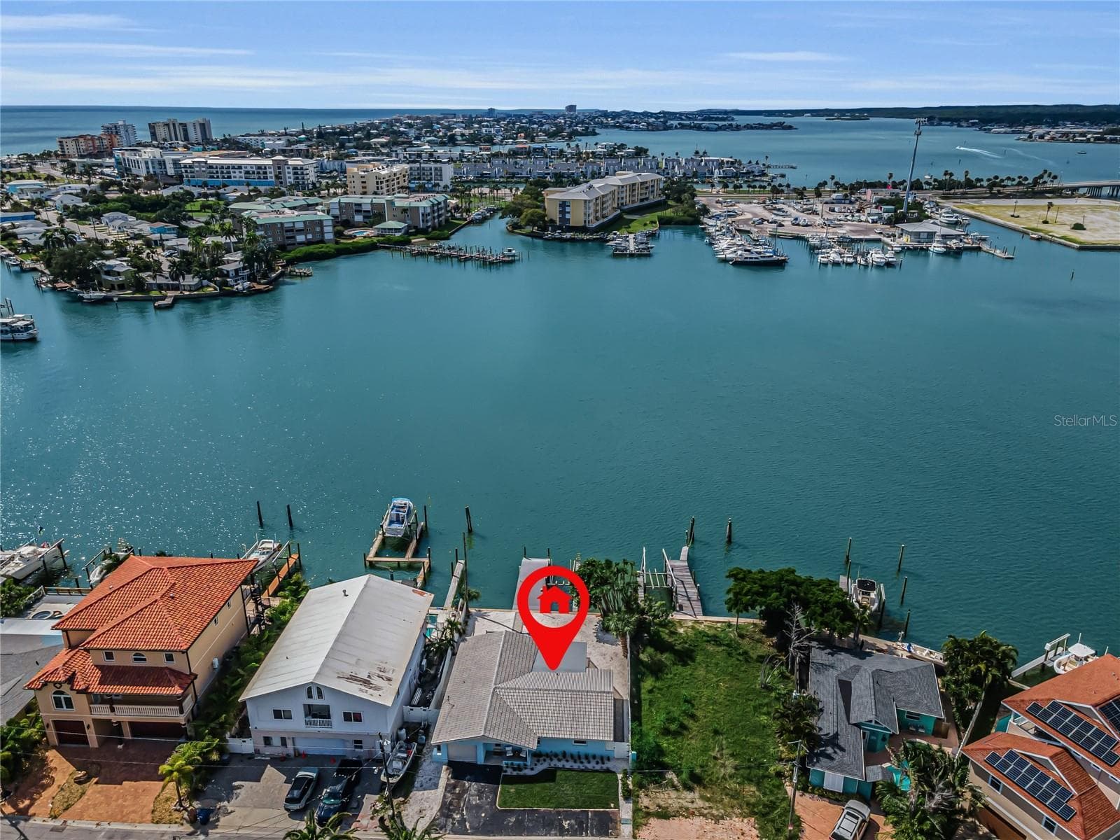 Intracoastal views and Tom Stuart Causeway - 360 145TH AVE E, MADEIRA BEACH
