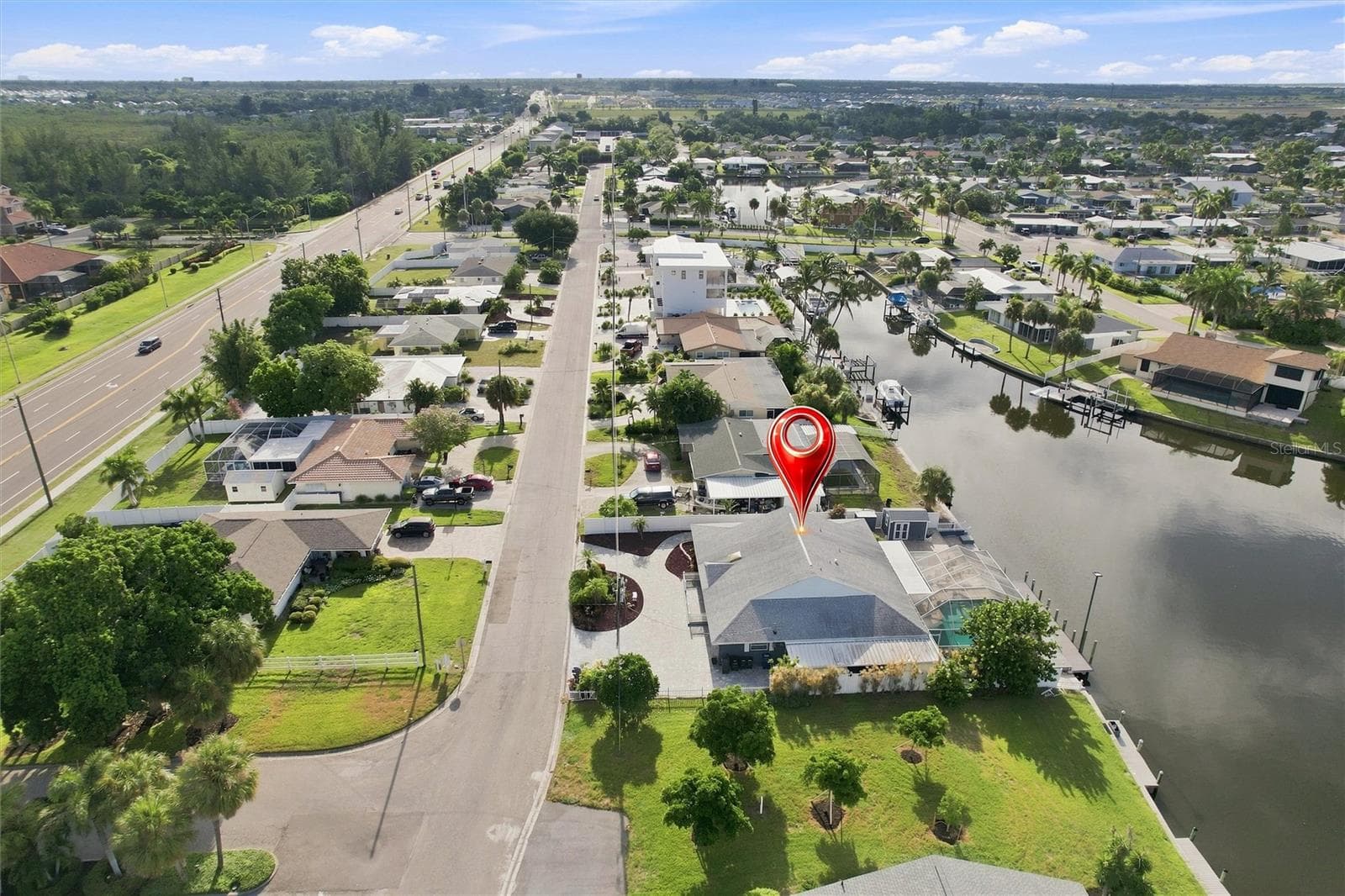 aerial locator map - 9312 KINGSTON RD, BRADENTON
