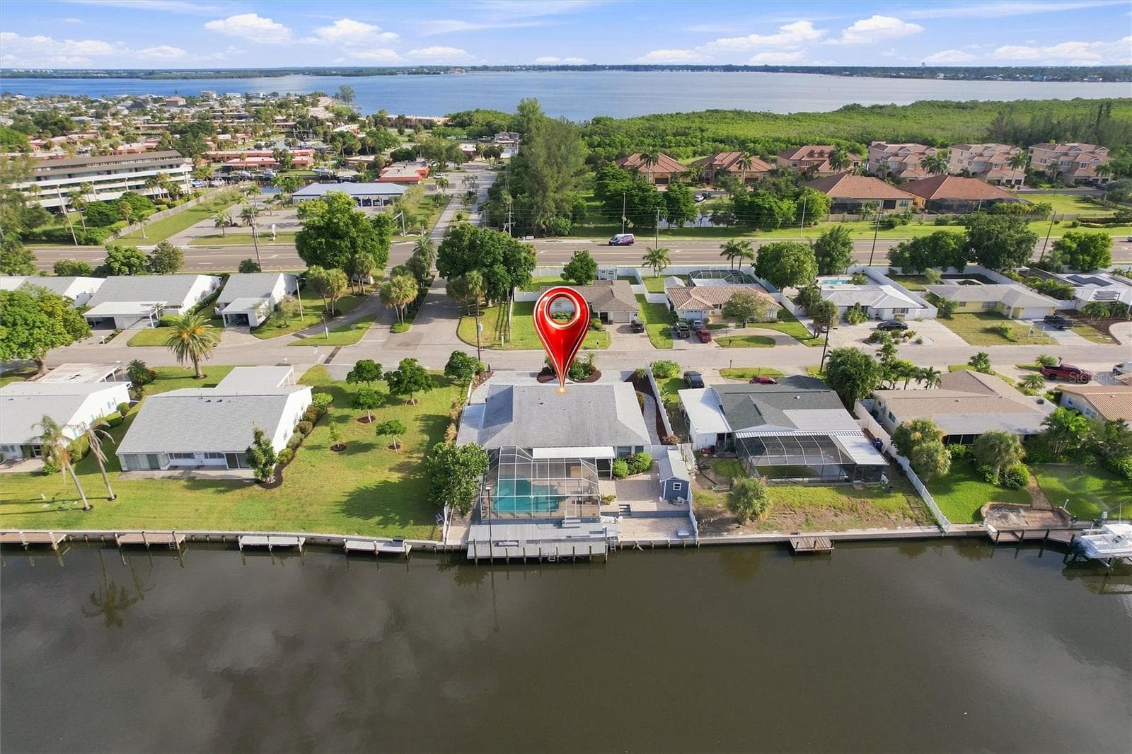 aerial locator map - 9312 KINGSTON RD, BRADENTON