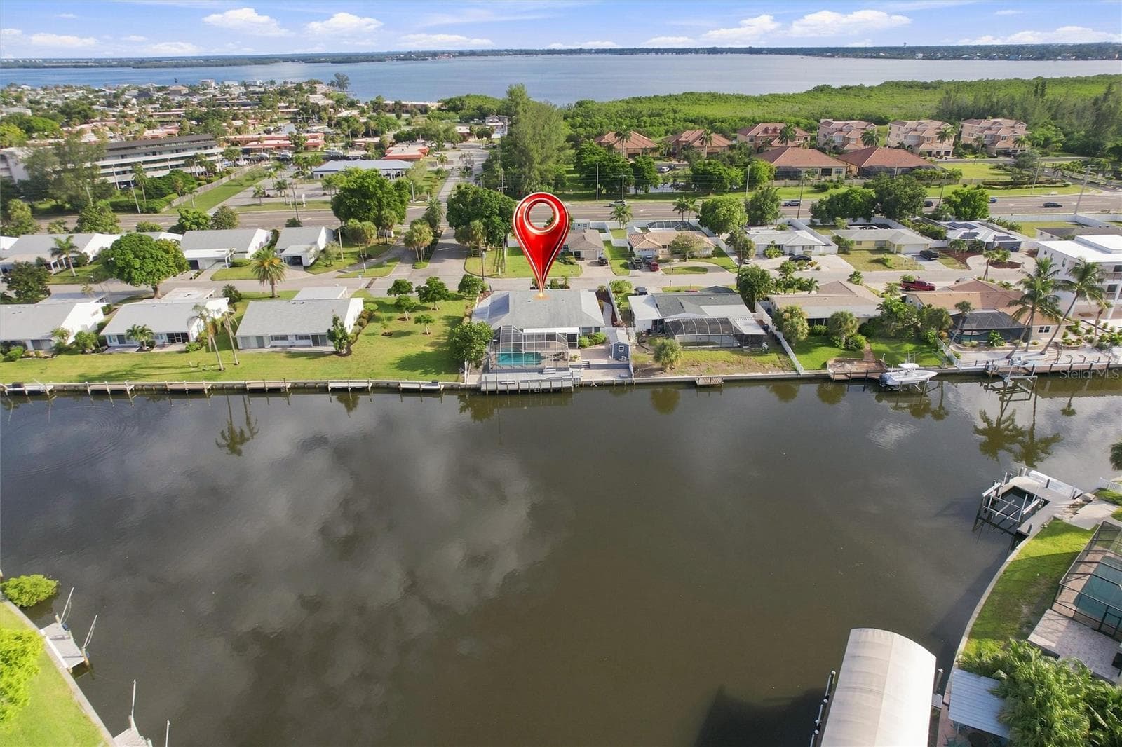 aerial locator map - 9312 KINGSTON RD, BRADENTON