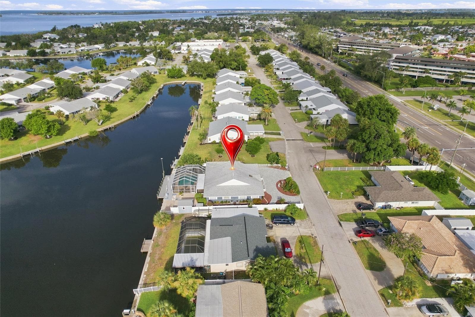 aerial locator map - 9312 KINGSTON RD, BRADENTON