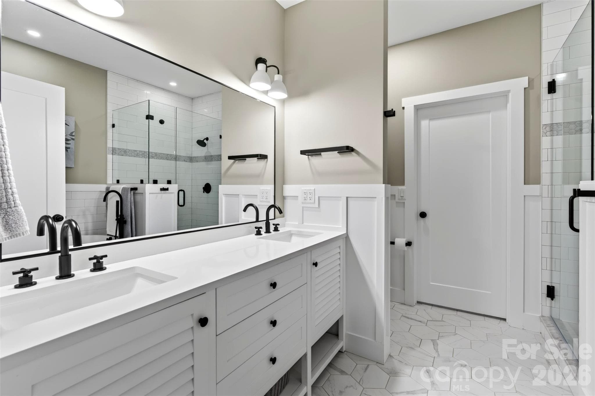 Primary Bath - 310 Magnolia Ridge Road, Swannanoa