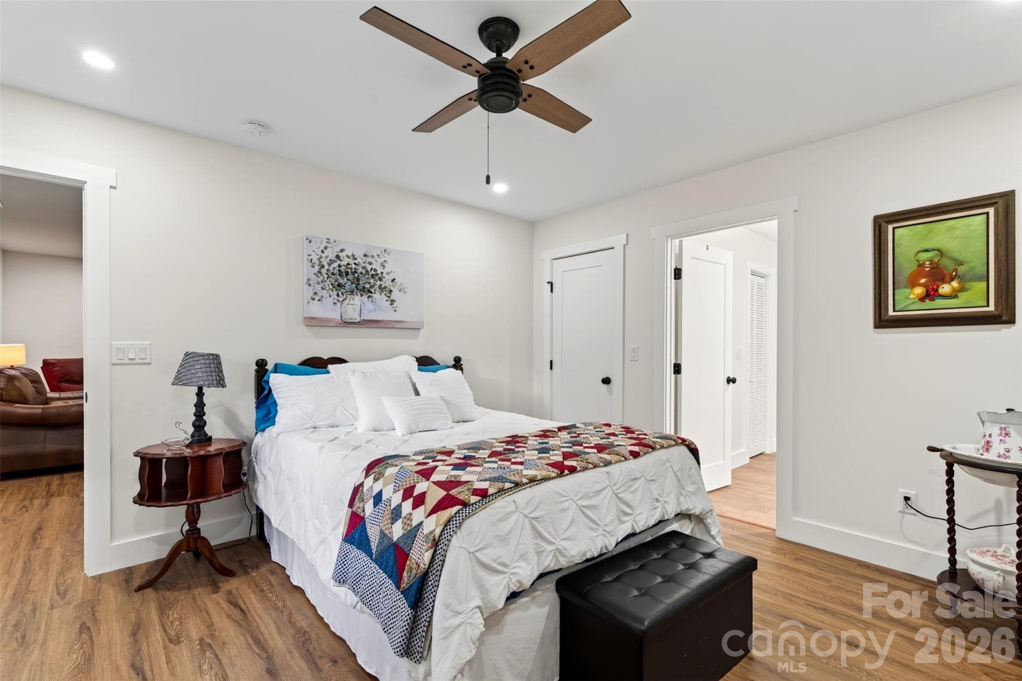 Downstairs Bedroom - 310 Magnolia Ridge Road, Swannanoa