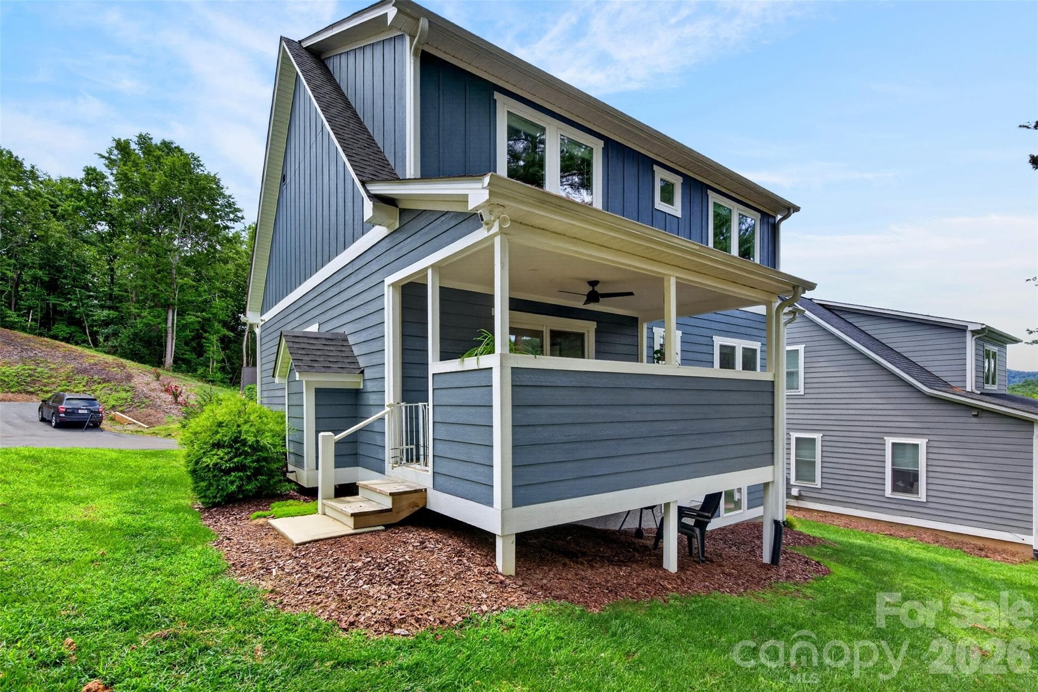 Rear of Home - 310 Magnolia Ridge Road, Swannanoa