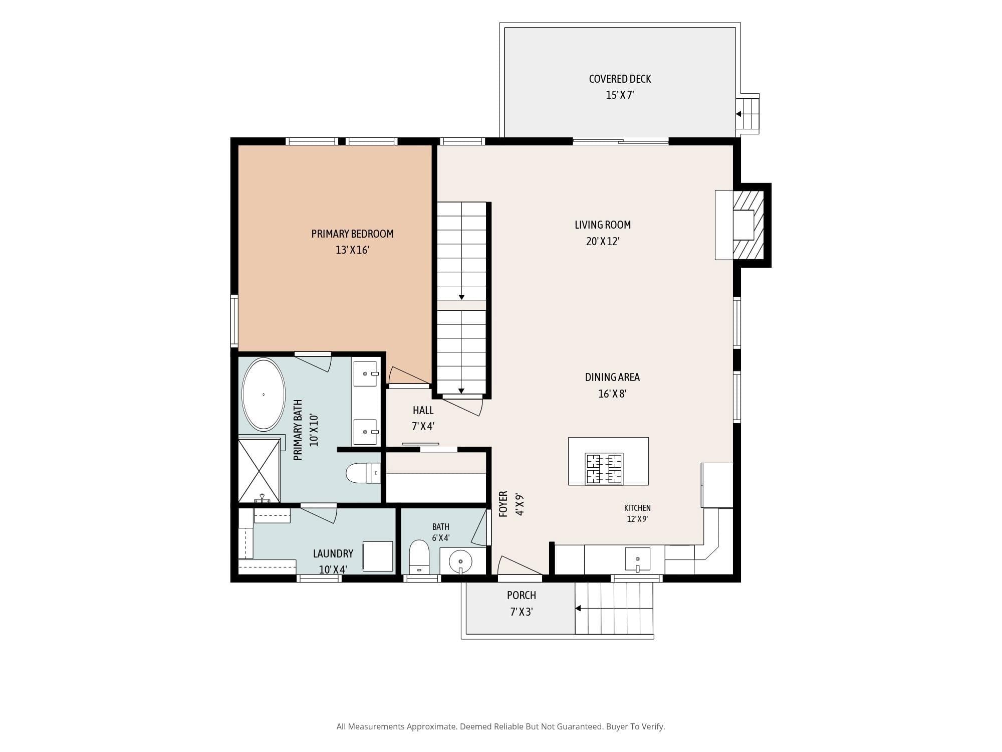2nd Level Floor Plan - 310 Magnolia Ridge Road, Swannanoa