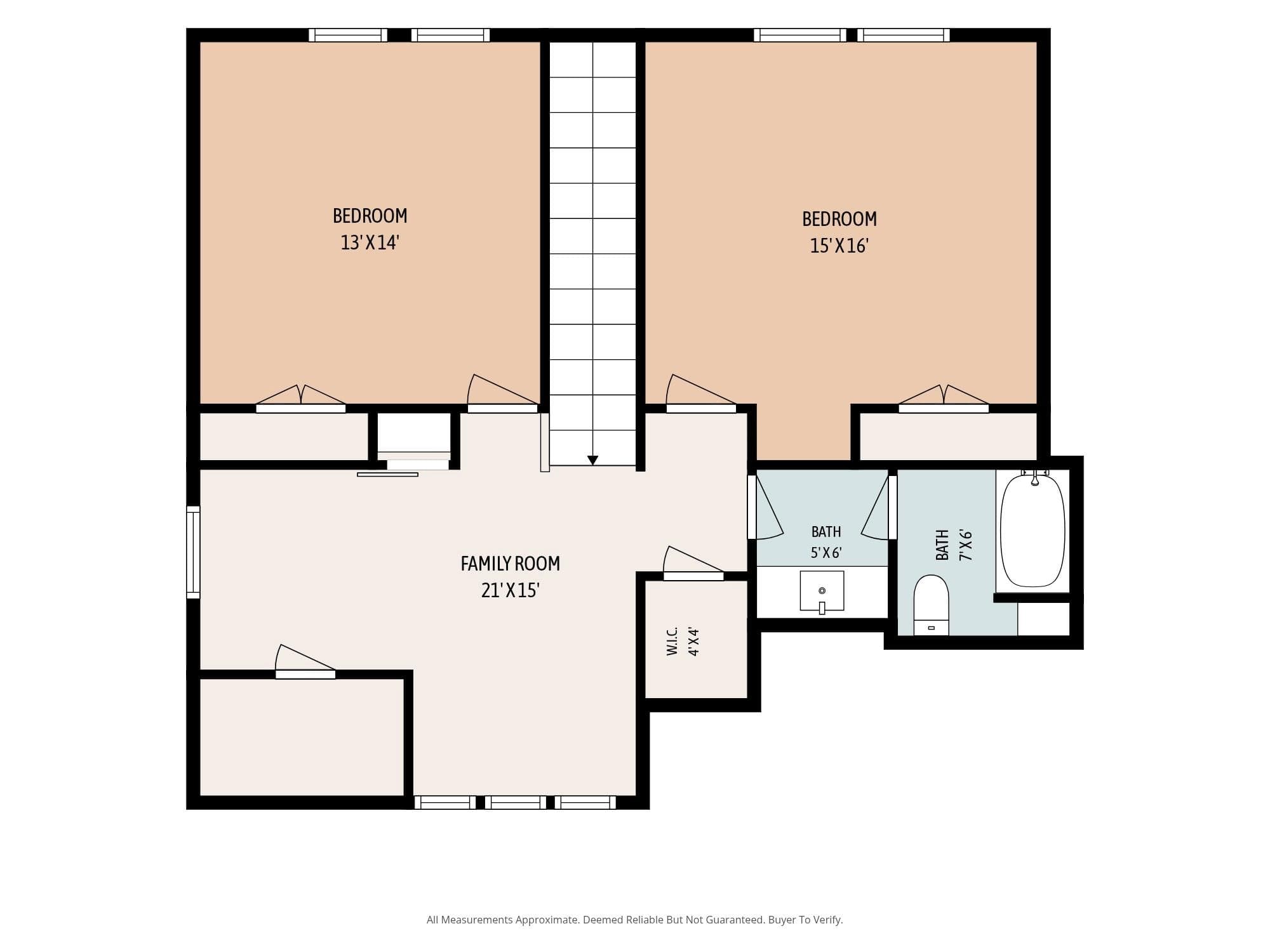 3rd Level Floor Plan - 310 Magnolia Ridge Road, Swannanoa