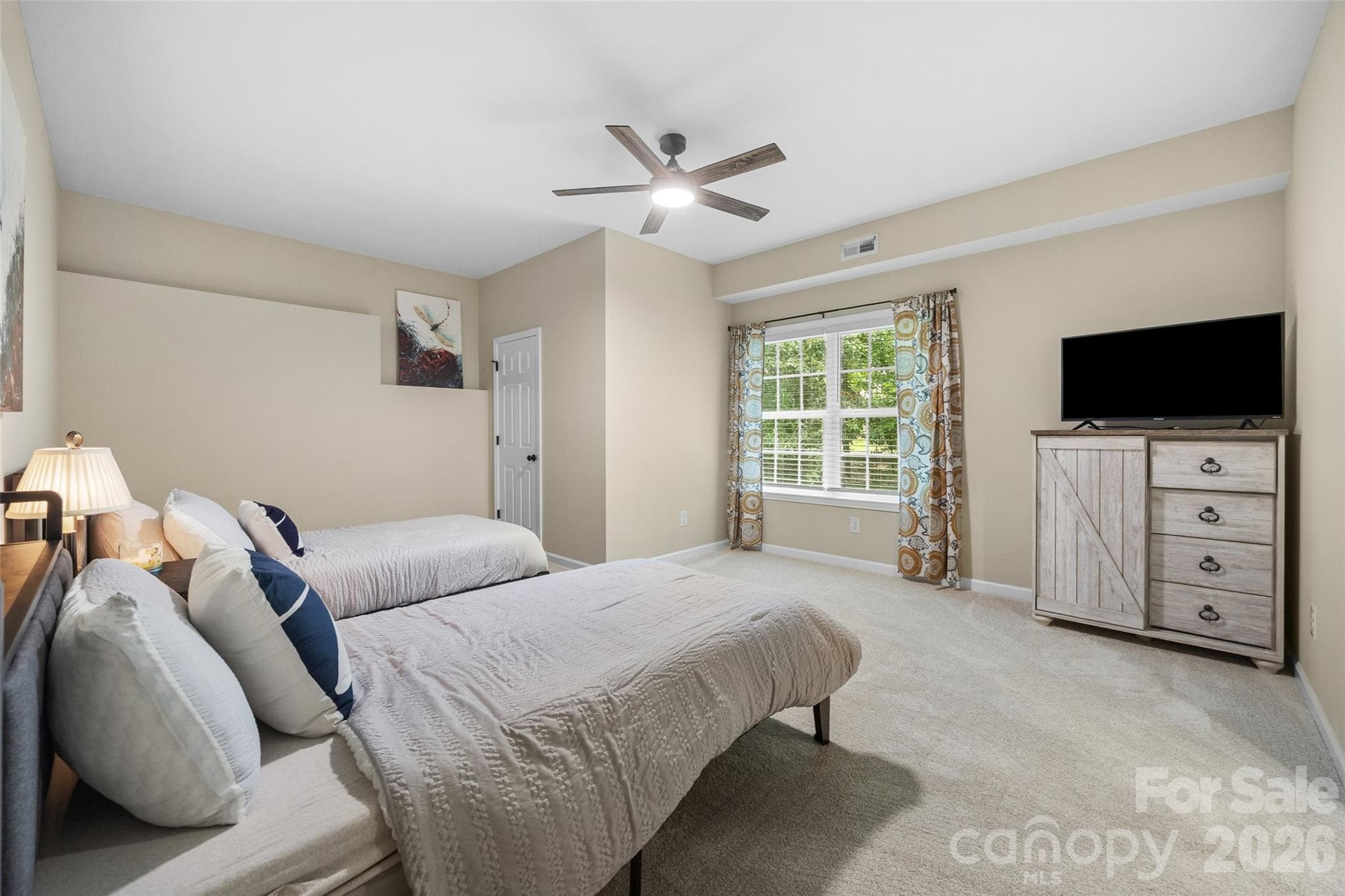 Basement level bedroom with walk in closet! - 2209 Trading Ford Drive, Waxhaw