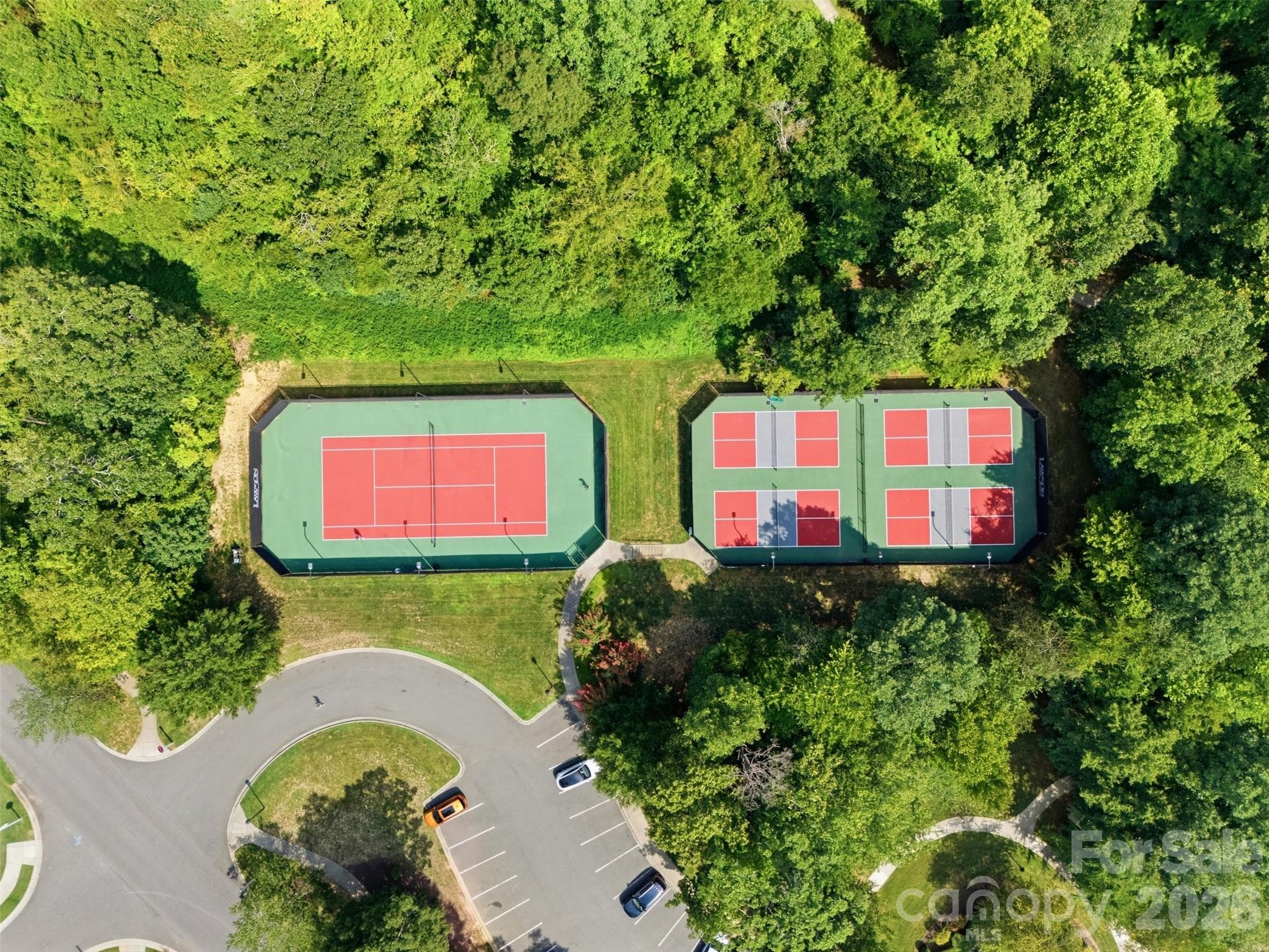 Tennis and pickleball are located near the Millhouse too! - 2209 Trading Ford Drive, Waxhaw