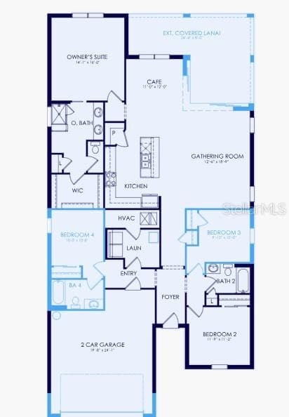 Floorplan - 10827 SUN DROP ST, VENICE