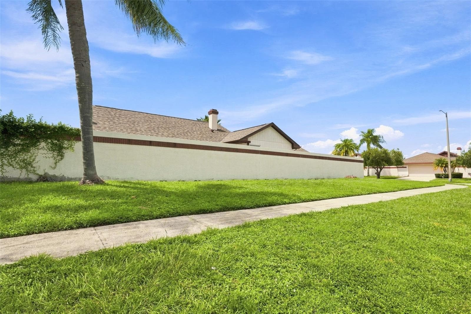 Side Yard - 10836 VENICE CIR, TAMPA