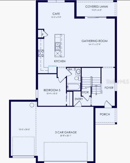 Floorplan - 10811 SUN DROP DR, VENICE