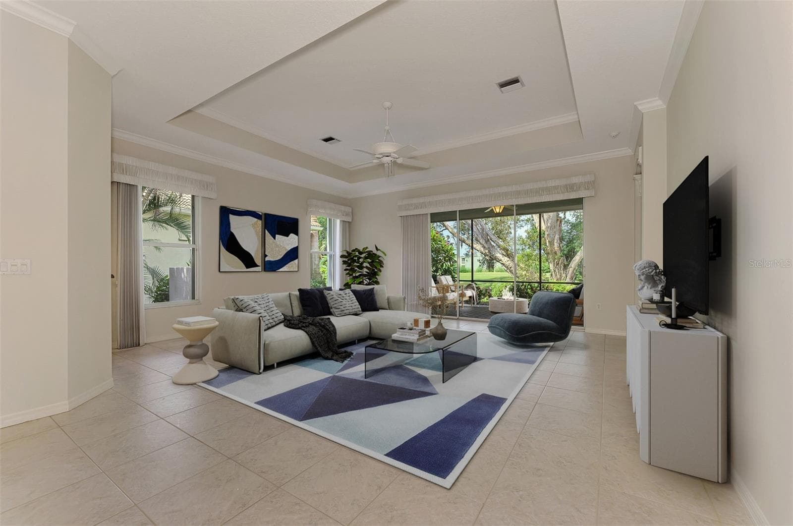vitual greatroom - 625 MISTY PINE DR, VENICE