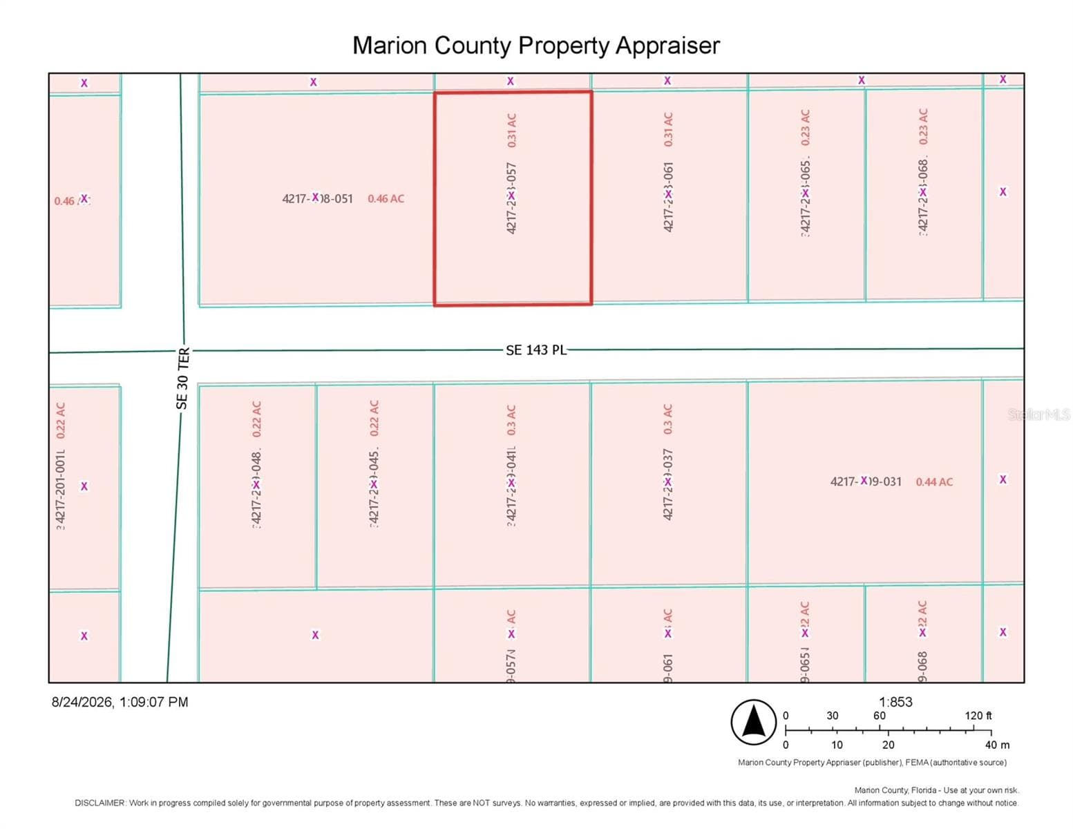 Land at TBD SE 143 PL, SUMMERFIELD, photo 2 of 2