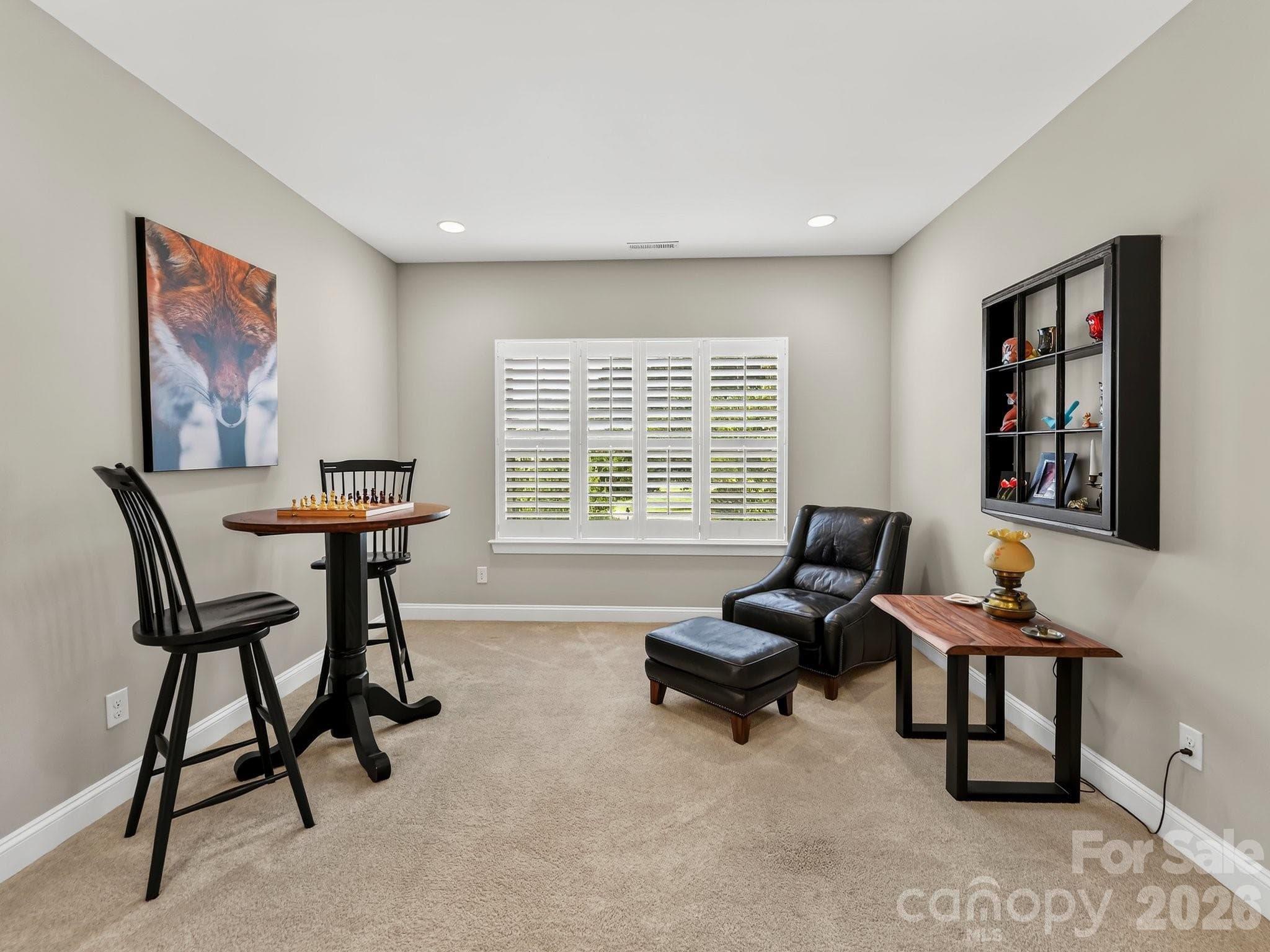 Fun loft space off the upstairs landing area can serve as a game space, extra TV room, library, reading nook and more. - 12323 Cherrybark Lane, Charlotte