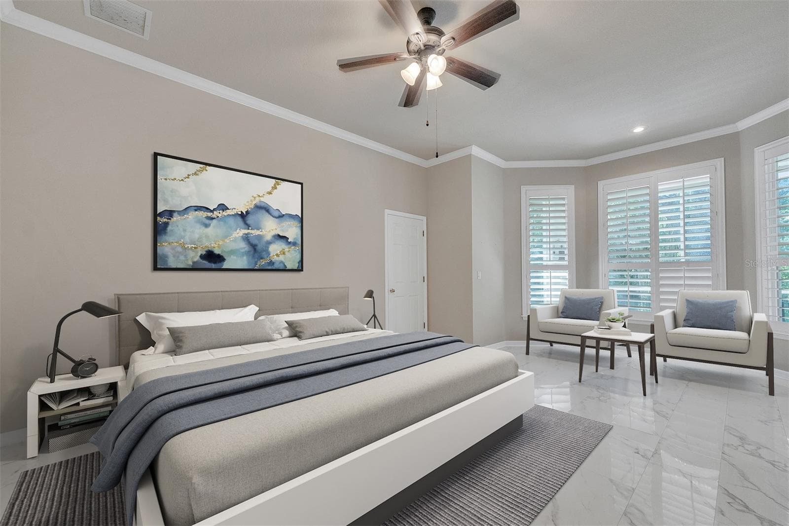PRIMARY BEDROOM - ARBOR GREENE PH 2 UNIT 3, TAMPA