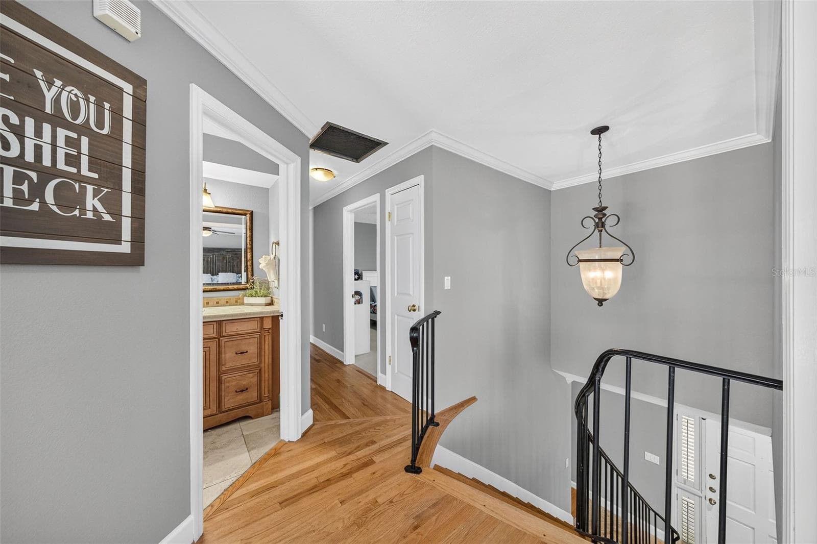 upstirs landing - 2260 W CLASSIC COURT, LONGWOOD