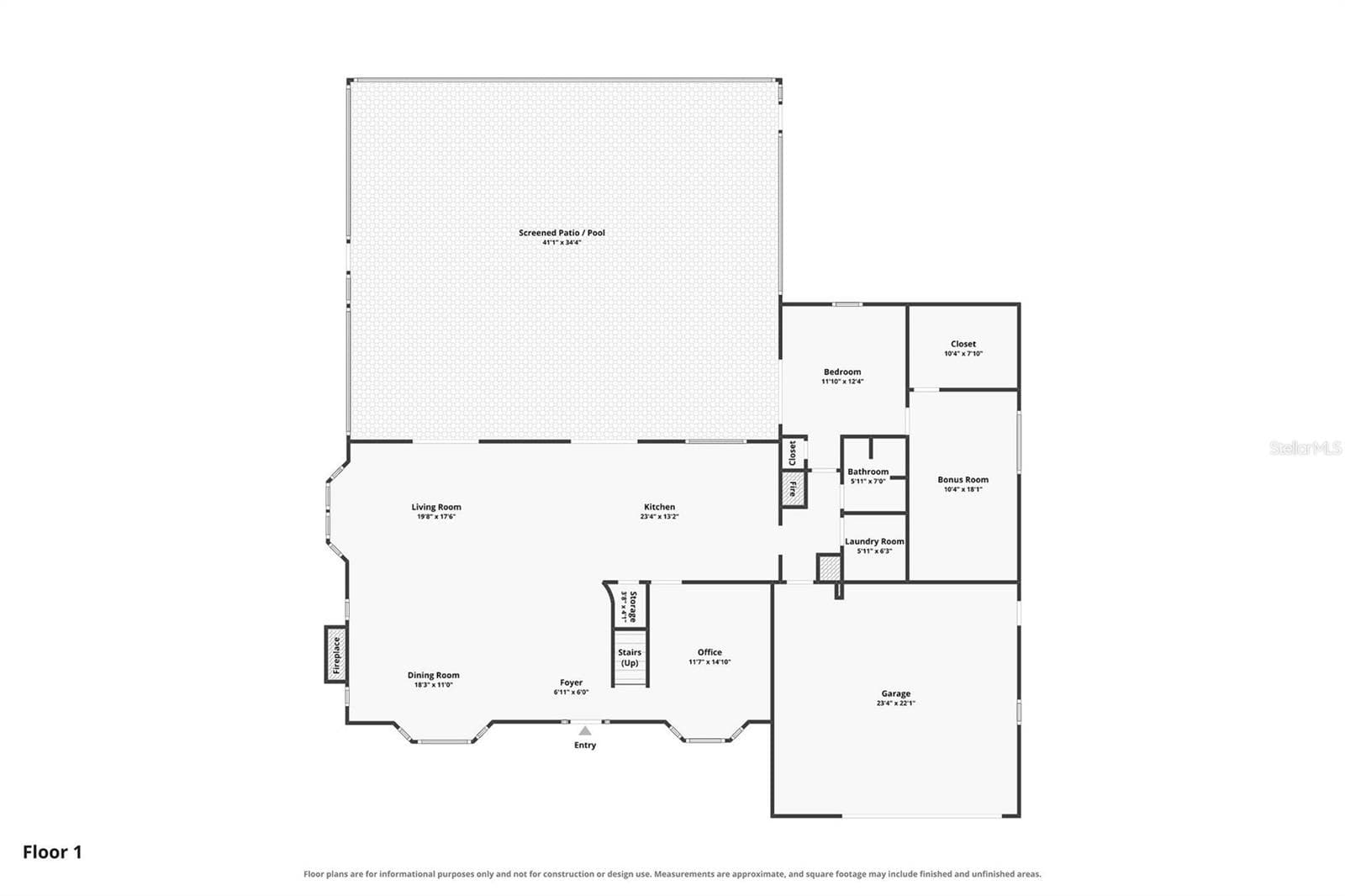 1st floor - 2260 W CLASSIC COURT, LONGWOOD