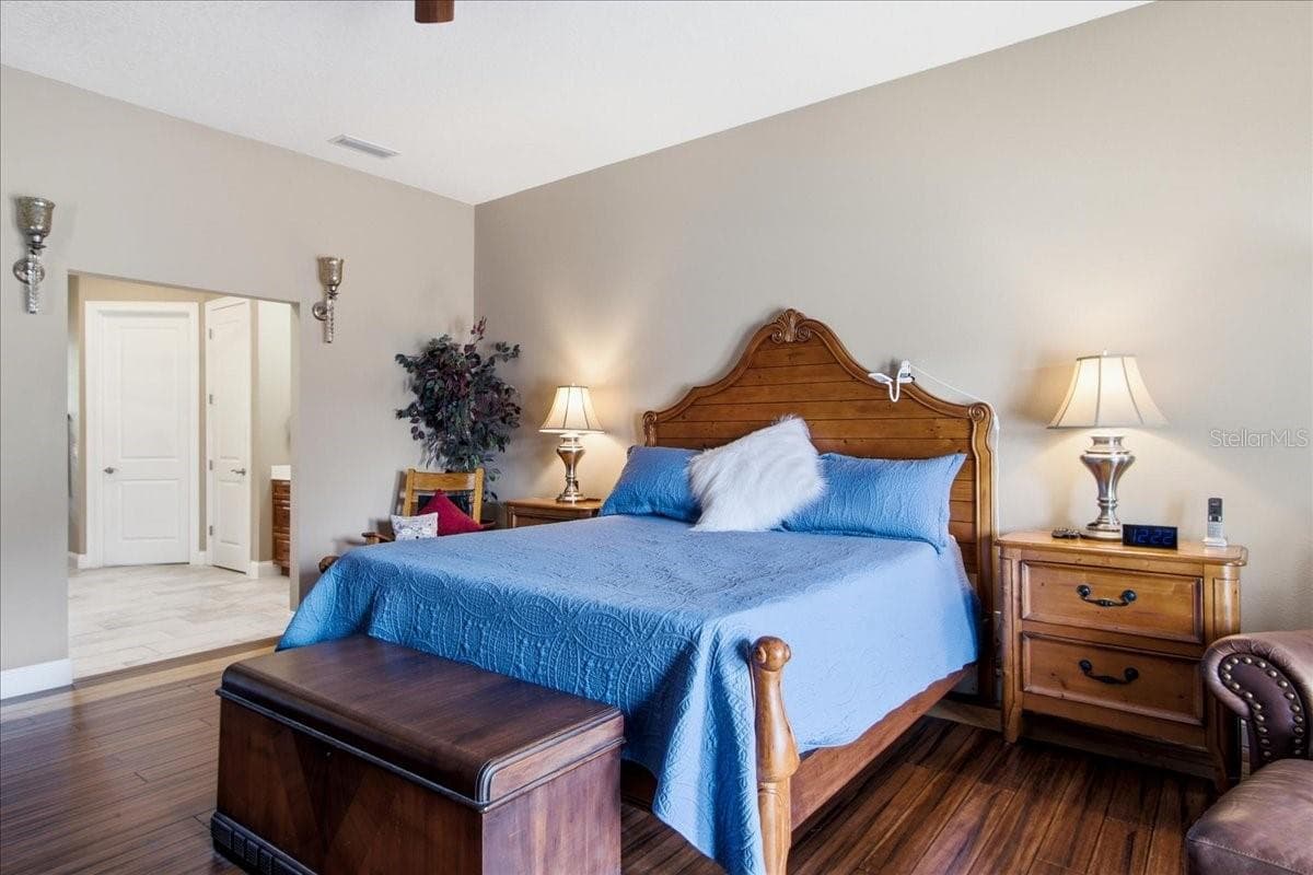 View of En Suite from Primary Bedroom - 1500 SPRING GARDEN RANCH RD, DE LEON SPRINGS
