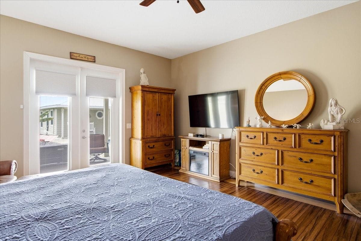 Primary Bedroom view to outdoor - 1500 SPRING GARDEN RANCH RD, DE LEON SPRINGS