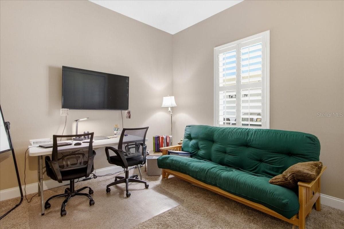 Third Bedroom in Main House currently used as an office - 1500 SPRING GARDEN RANCH RD, DE LEON SPRINGS