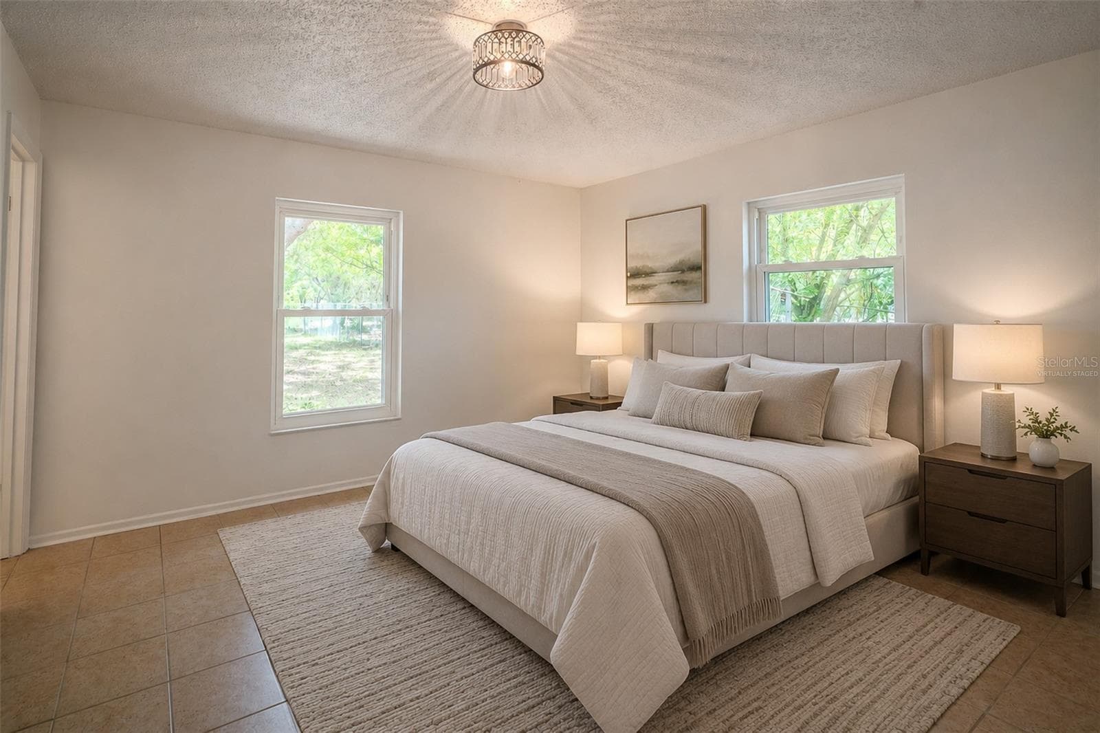 Primary Bedroom Virtually Staged. - 1049 BIRCH BLVD, TAVARES