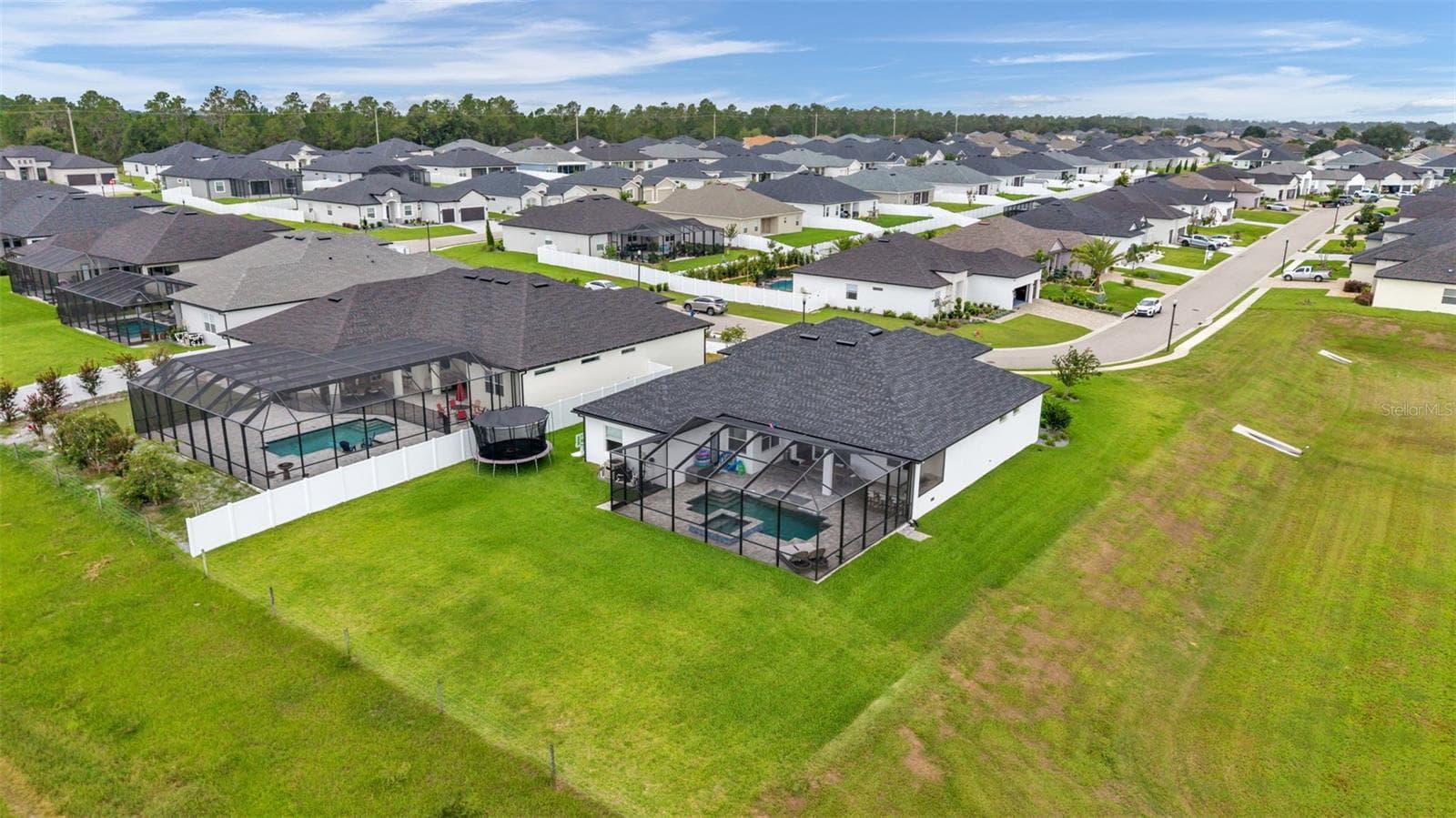 Rear of Home - 7034 BENTRIDGE DR, LAKELAND