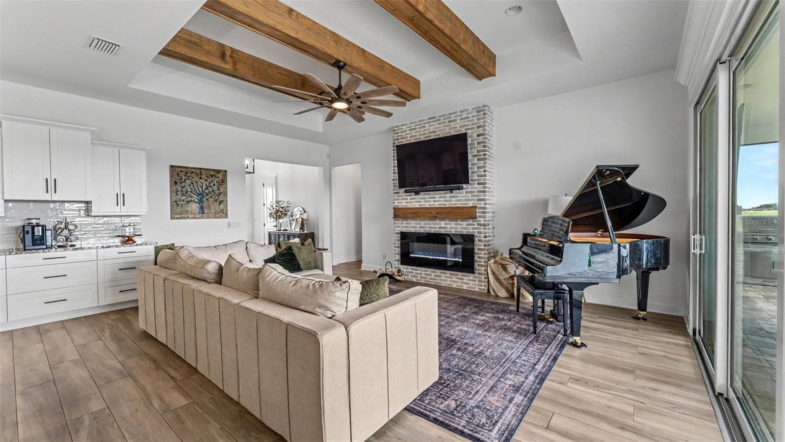 Living Room - 7034 BENTRIDGE DR, LAKELAND