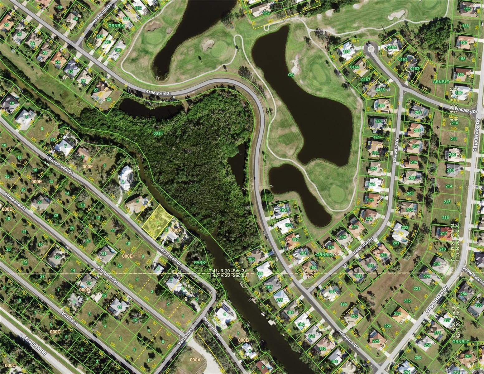 Land at BARRACUDA DRIVE, PLACIDA, photo 2 of 7