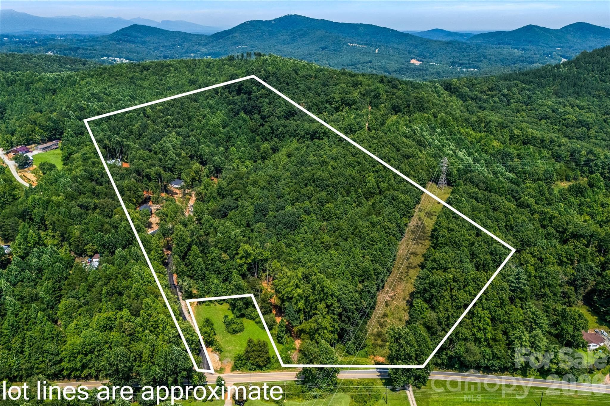 Aerial view of property location - 87 Catatoga Trail, Marion