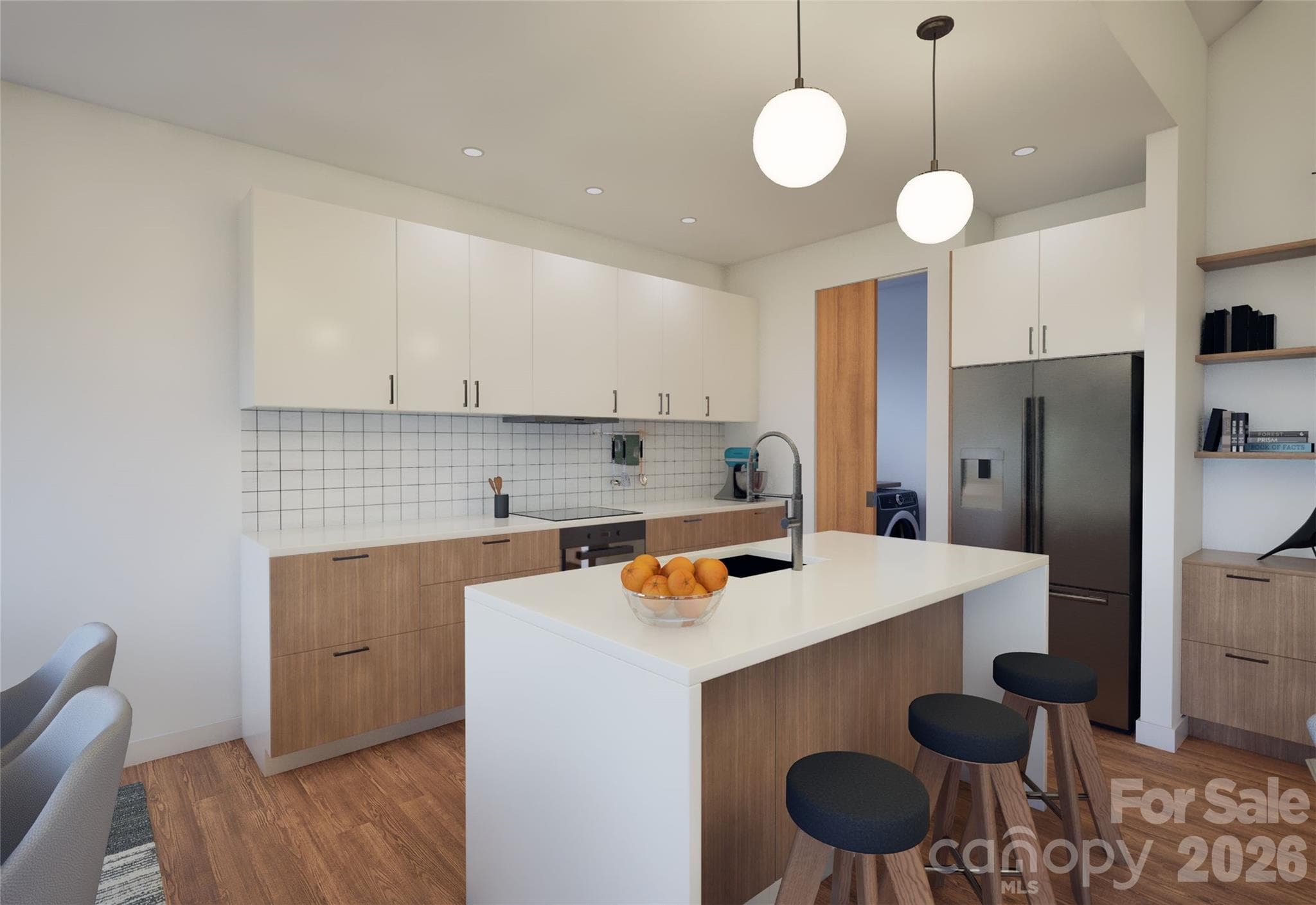 Kitchen –Rendering by Alan Mascord Design Associates. - 107 Catatoga Trail, Marion