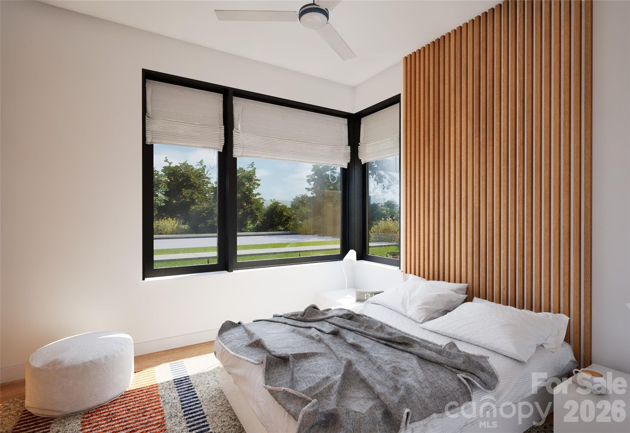 Primary bedroom – Rendering courtesy of Alan Mascord Design Associates - 107 Catatoga Trail, Marion