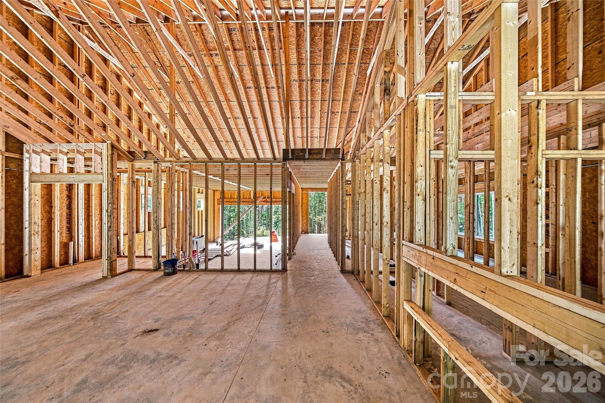 Expansive living room - under construction - 107 Catatoga Trail, Marion