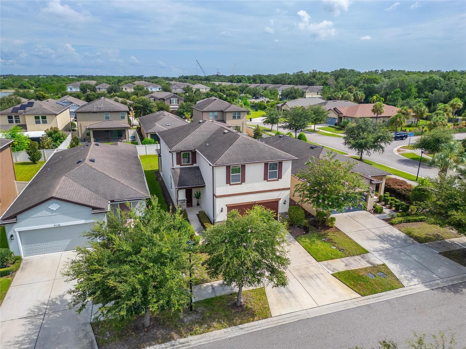 Single Family Residence at 9128 GRANT LINE LN, RIVERVIEW, photo 67 of 93