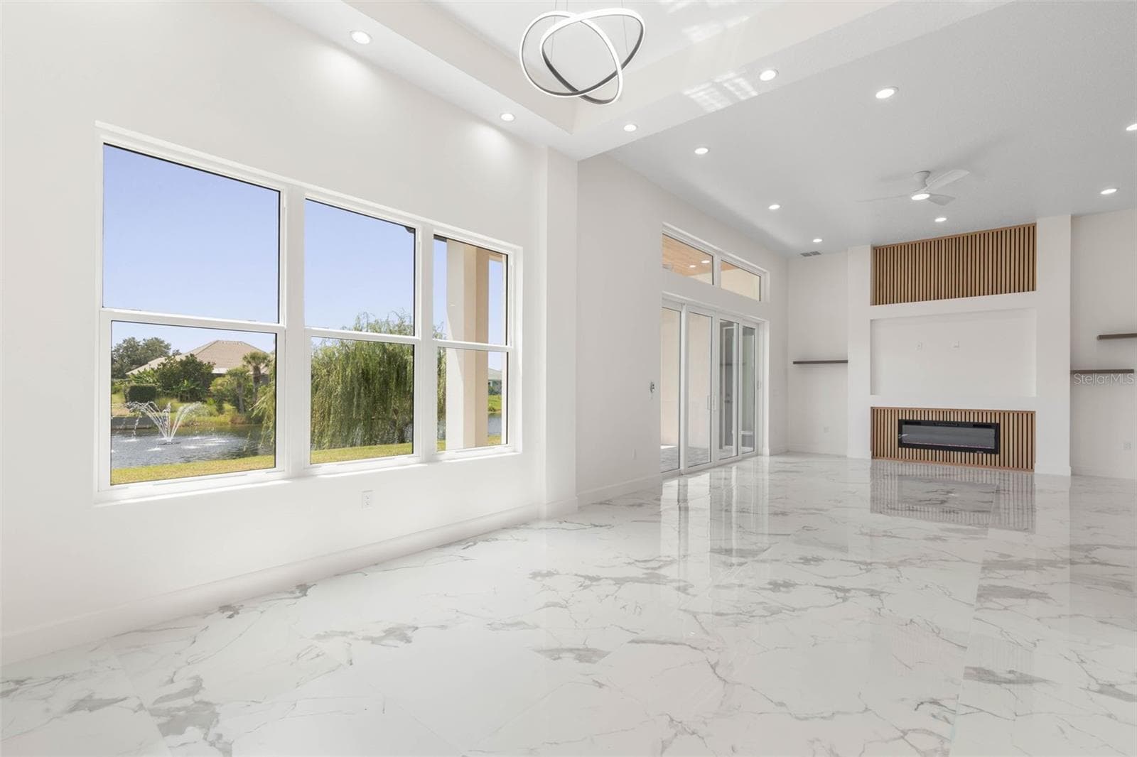 Lots of windows for the water view. - 116 LONGVIEW WAY N, PALM COAST
