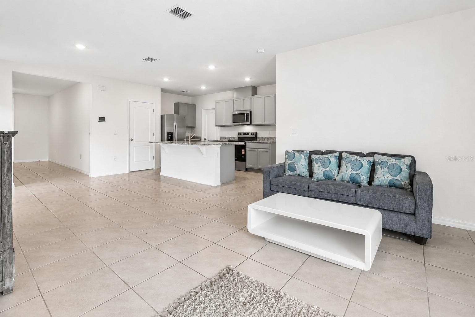 Living Room/Dining Room/Kitchen Combo - 2945 ELIO HAMMOCK DR, HARMONY