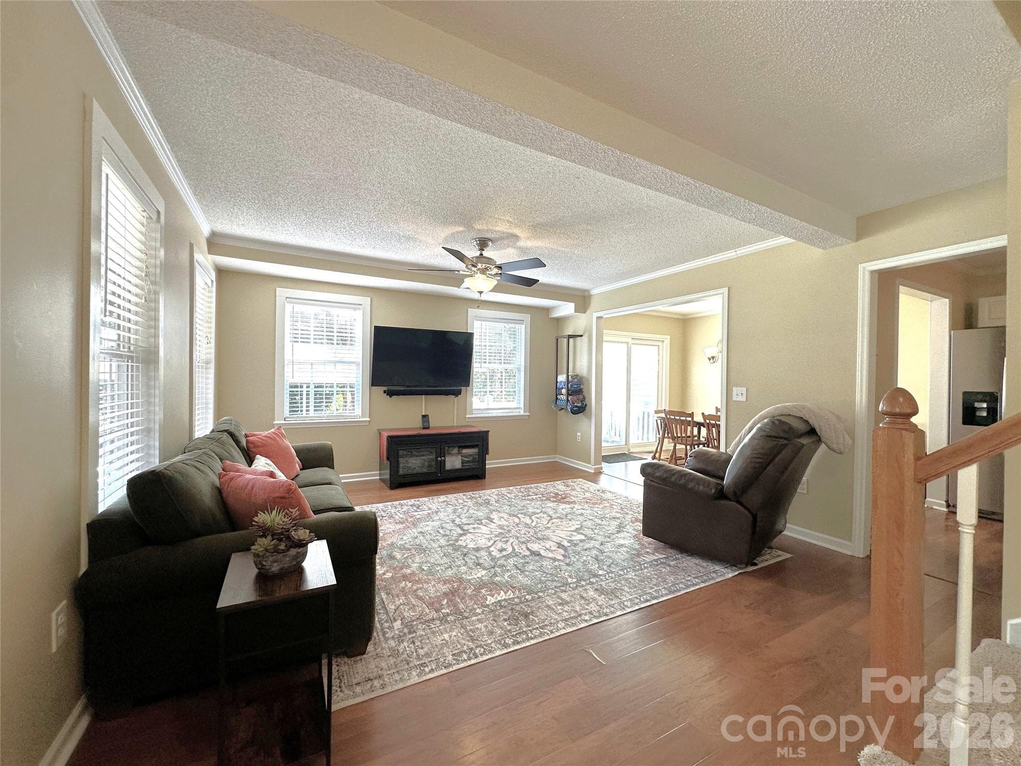 Living Room Open to Kitchen and Dining - Denver