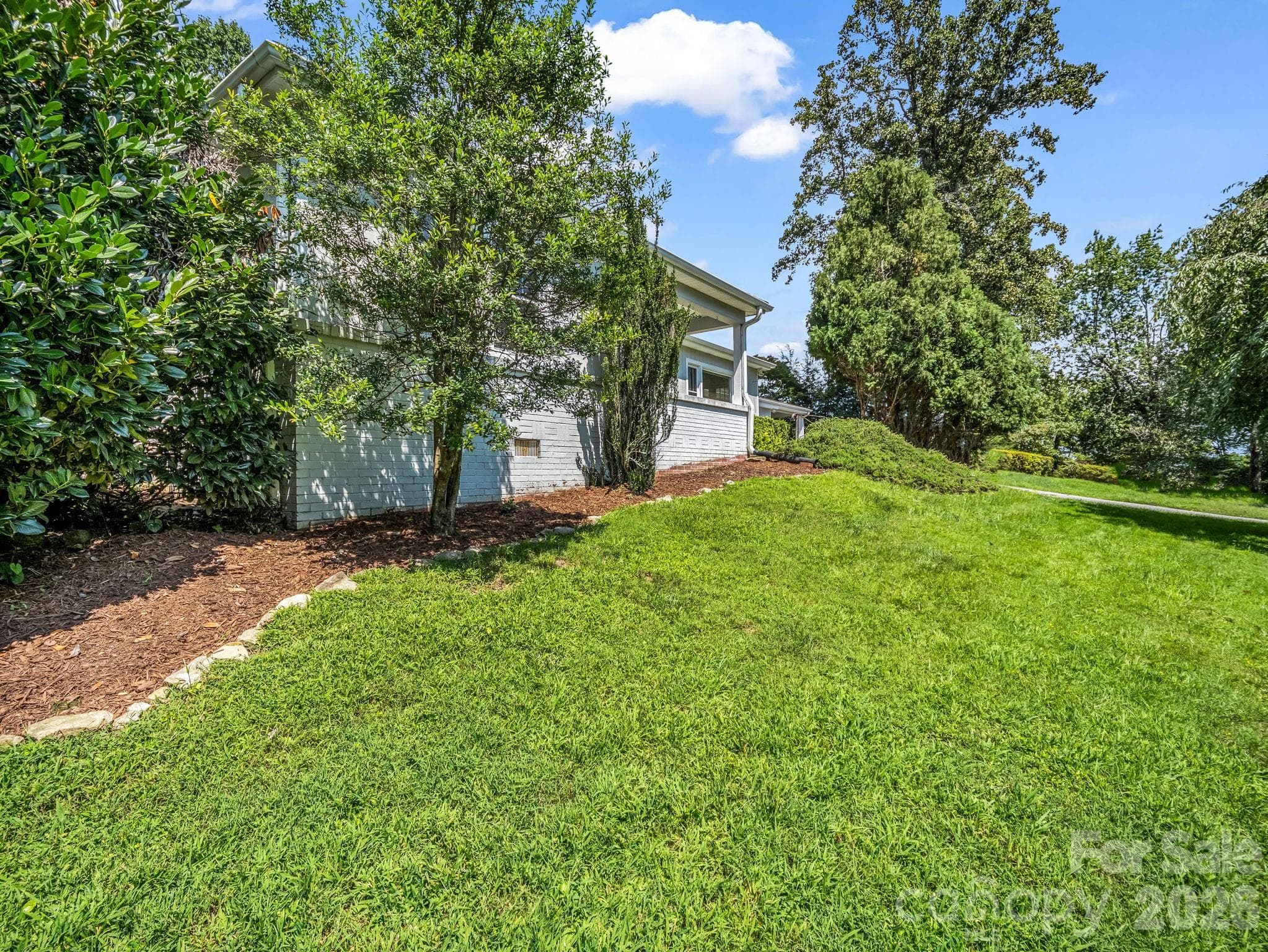 Side Yard - 370 Orchard Circle, Laurel Park
