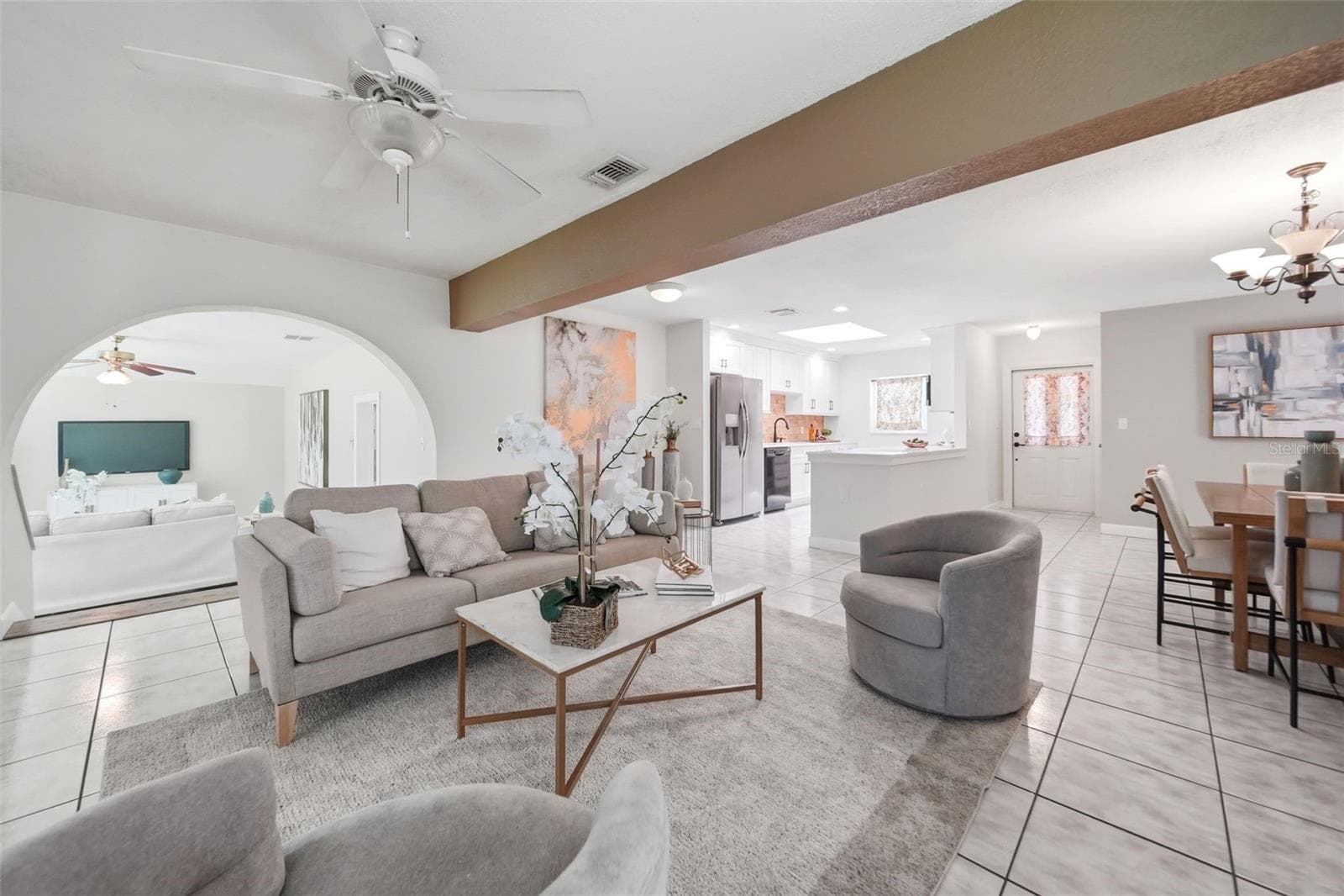 Living space into family room. - 1540 E HORATIO AVE, MAITLAND