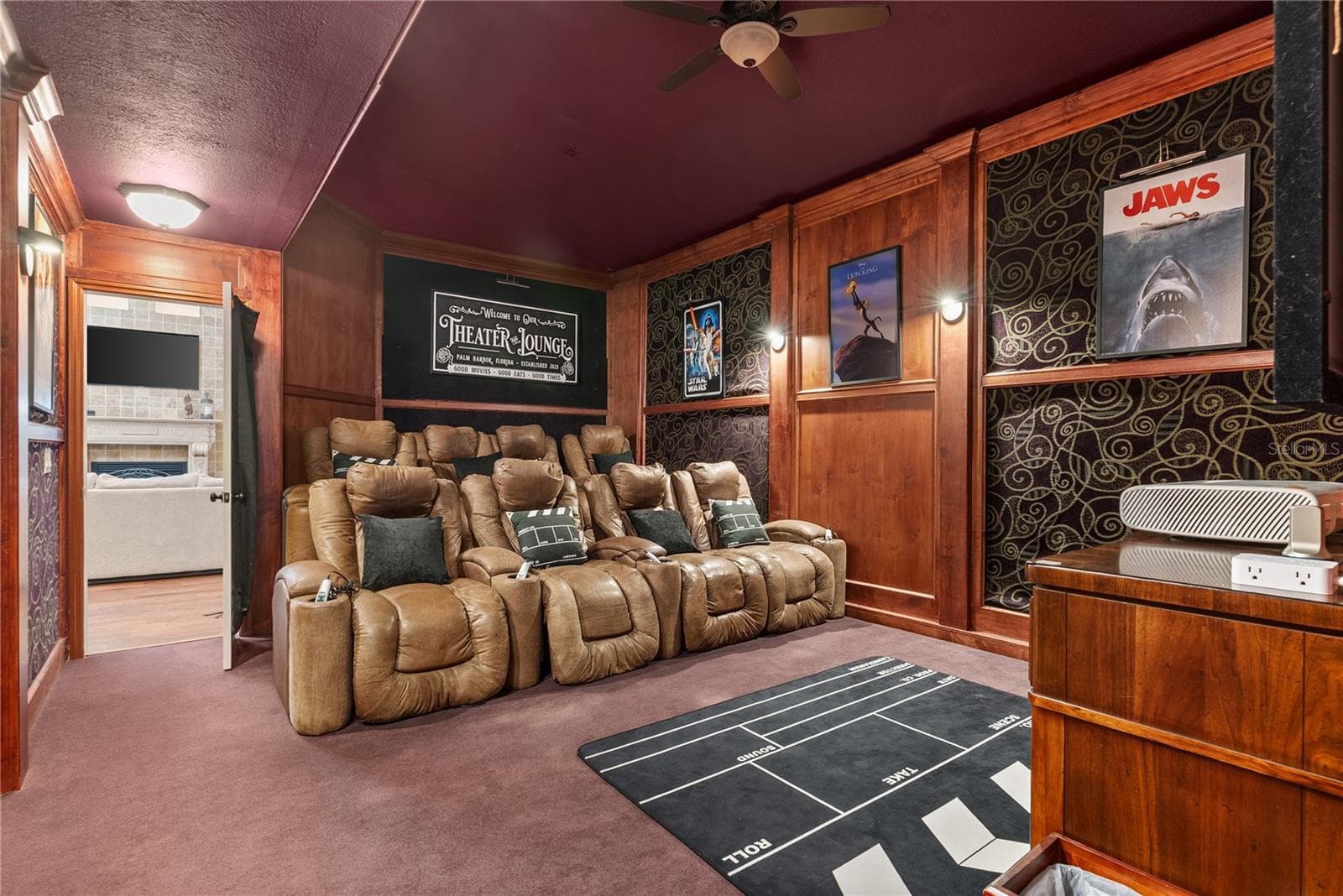 Media Room - 20 BOGIE LN, PALM HARBOR