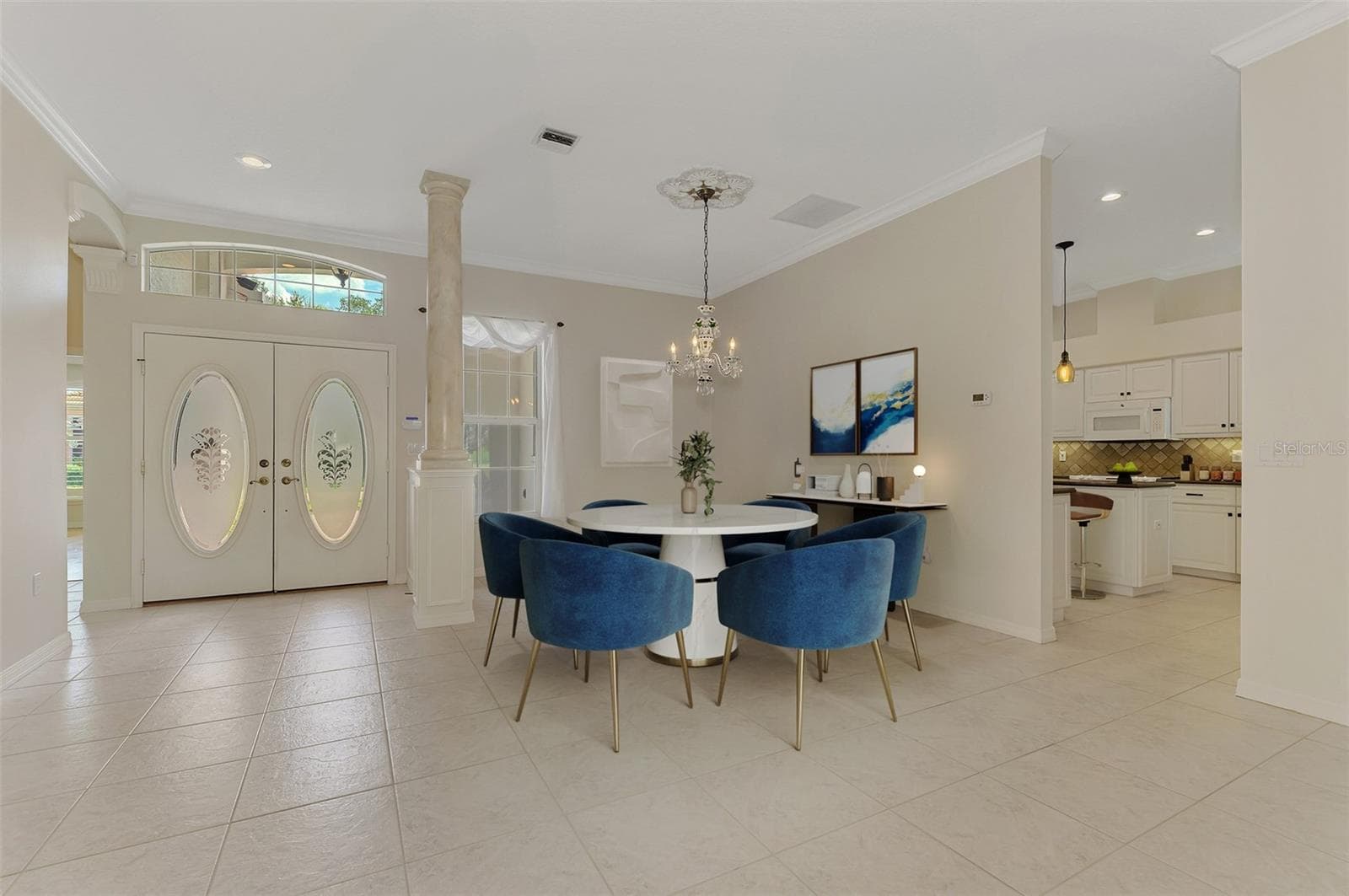 Virtual dining area - 625 MISTY PINE DR, VENICE