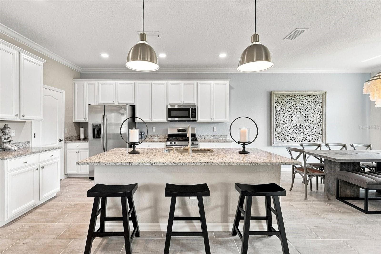 KITCHEN ISLAND - 2528 STARWOOD CT, LAKEWOOD RANCH