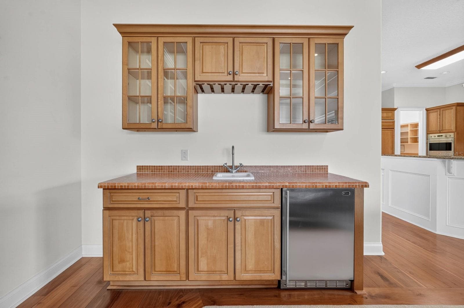 A dedicated beverage center keeps refreshments close at hand and entertaining effortless. - 303 YACHT HARBOR DR, PALM COAST