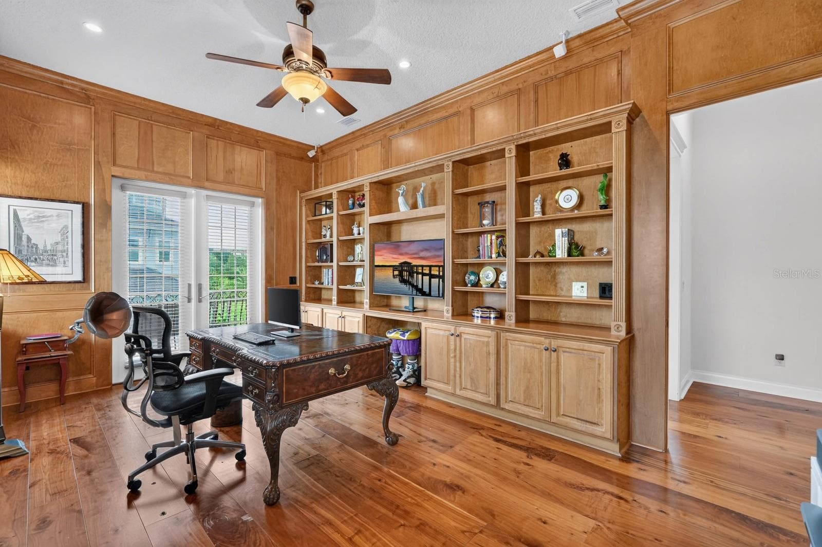 Sunshine, Intracoastal vistas and incredible woodwork... not a bad way to spend a day at the office. - 303 YACHT HARBOR DR, PALM COAST