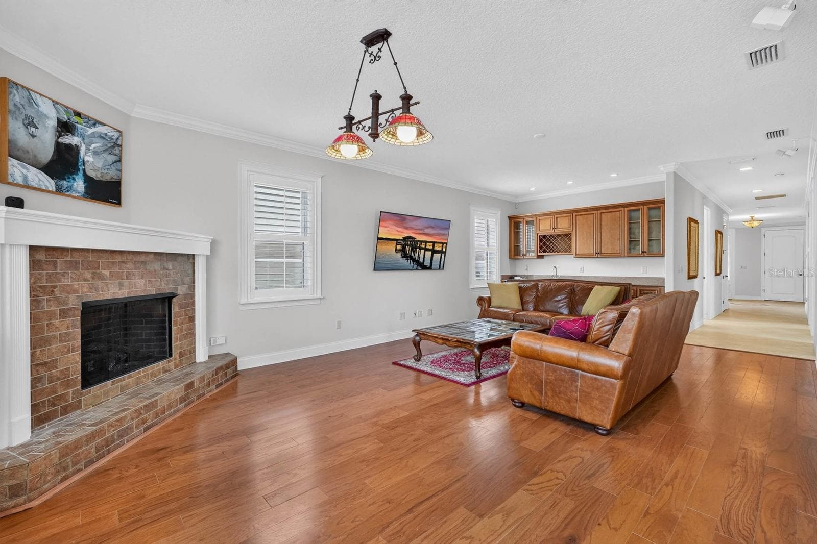 This room was made for game days, movie nights and one more bowl of popcorn. - 303 YACHT HARBOR DR, PALM COAST