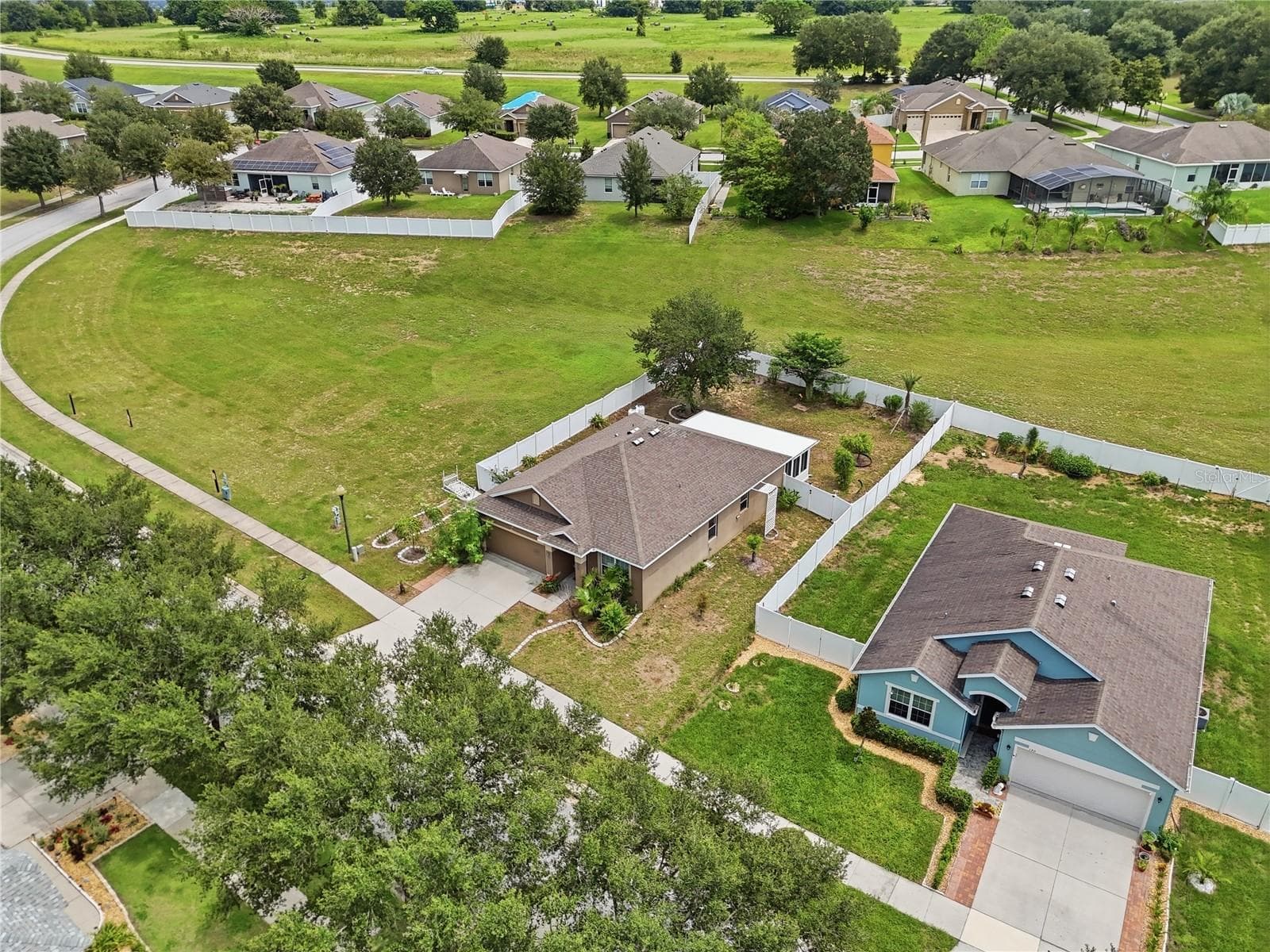 Aerial Community View - 192 BLACKSTONE CREEK RD, GROVELAND