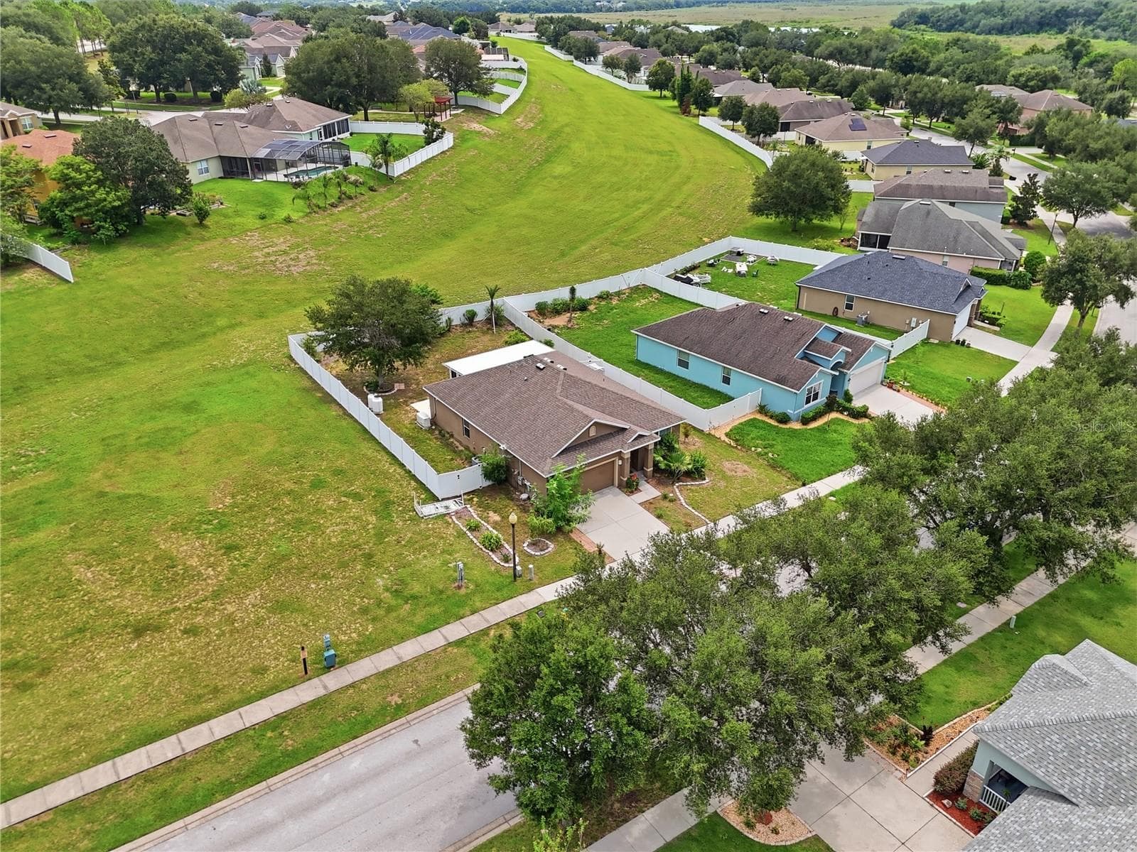 Aerial Open Space/ Community View - 192 BLACKSTONE CREEK RD, GROVELAND