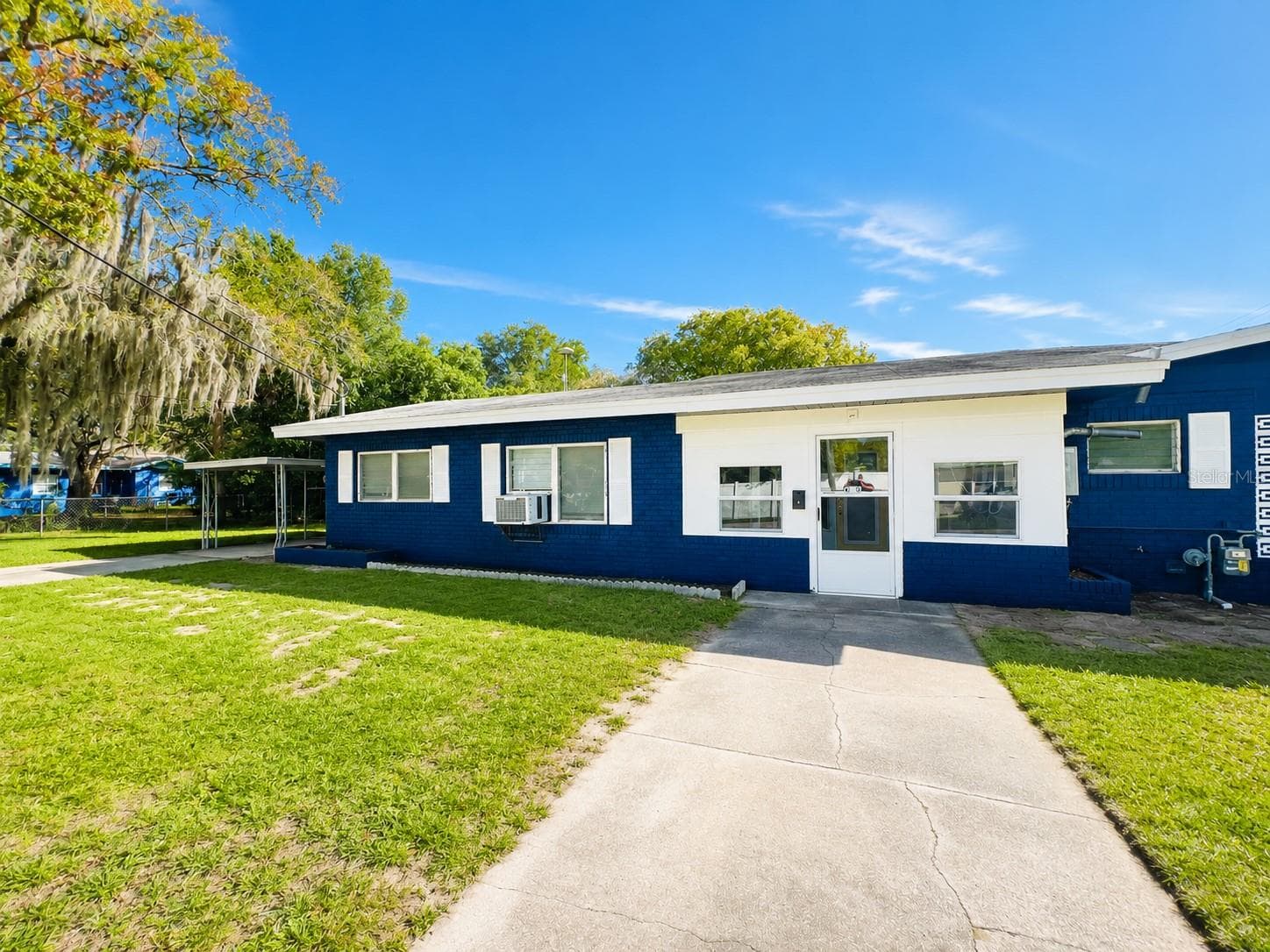 Exterior Attached Apartment in back - 501 AVENUE G SE, WINTER HAVEN