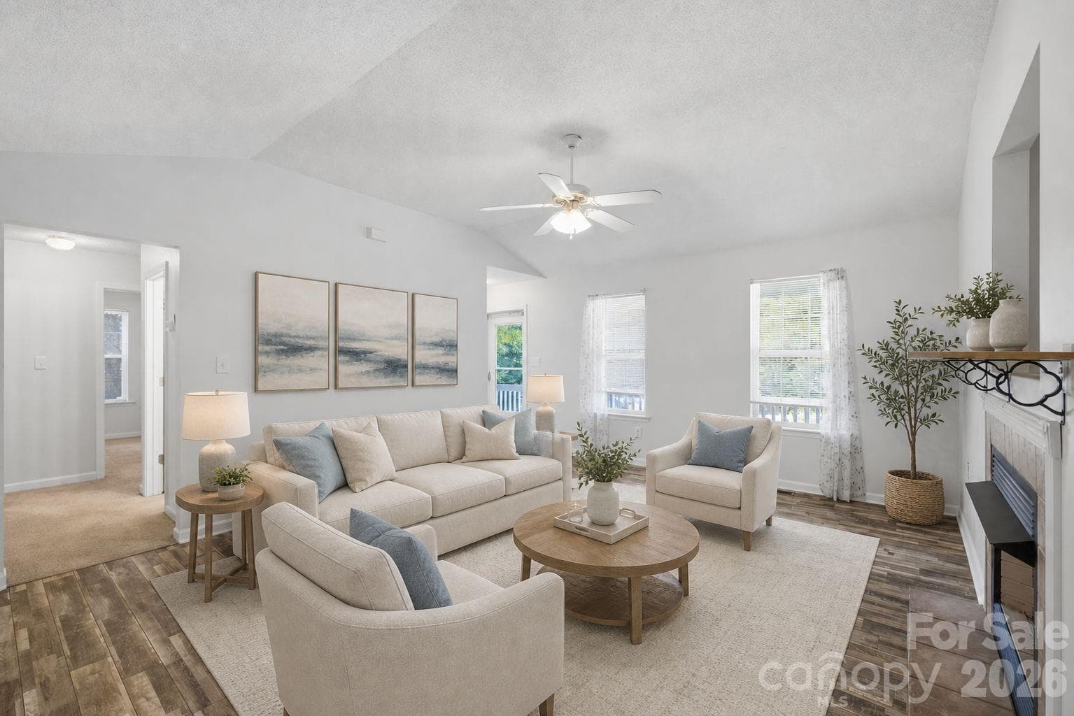 AI Staged - 147 Valley Glen Drive, Troutman