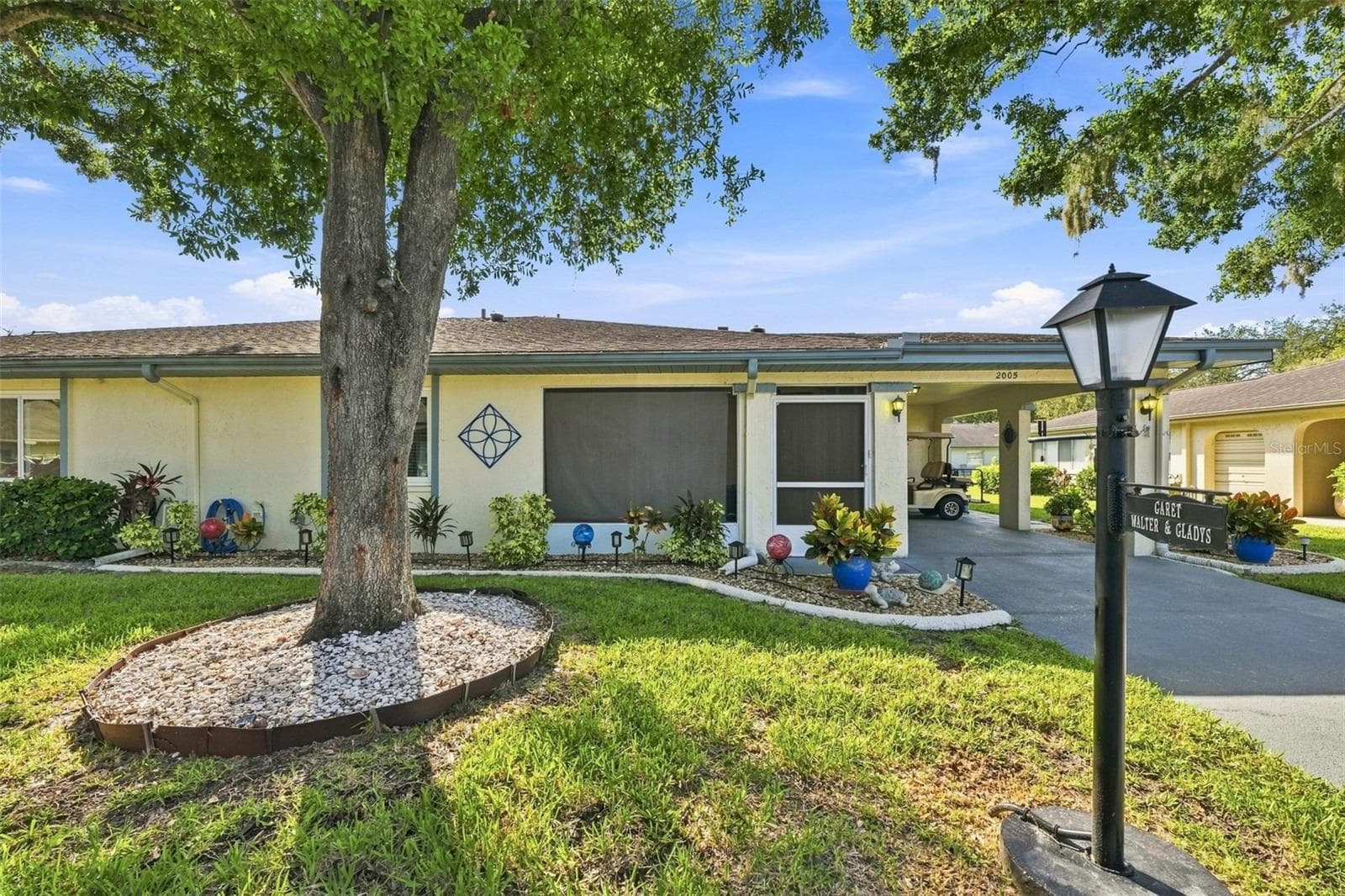 Front yard - 2005 HEATHFIELD CIR #241, SUN CITY CENTER